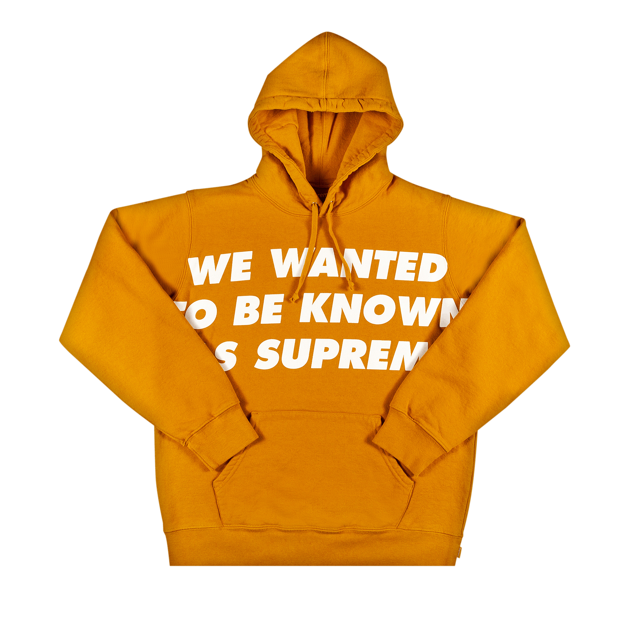 Supreme Known As Hooded Sweatshirt 'Gold'