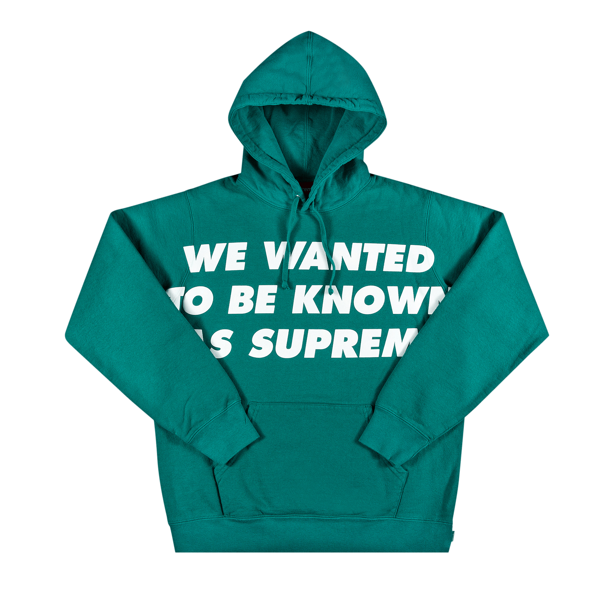 Supreme Known As Hooded Sweatshirt 'Dark Aqua'