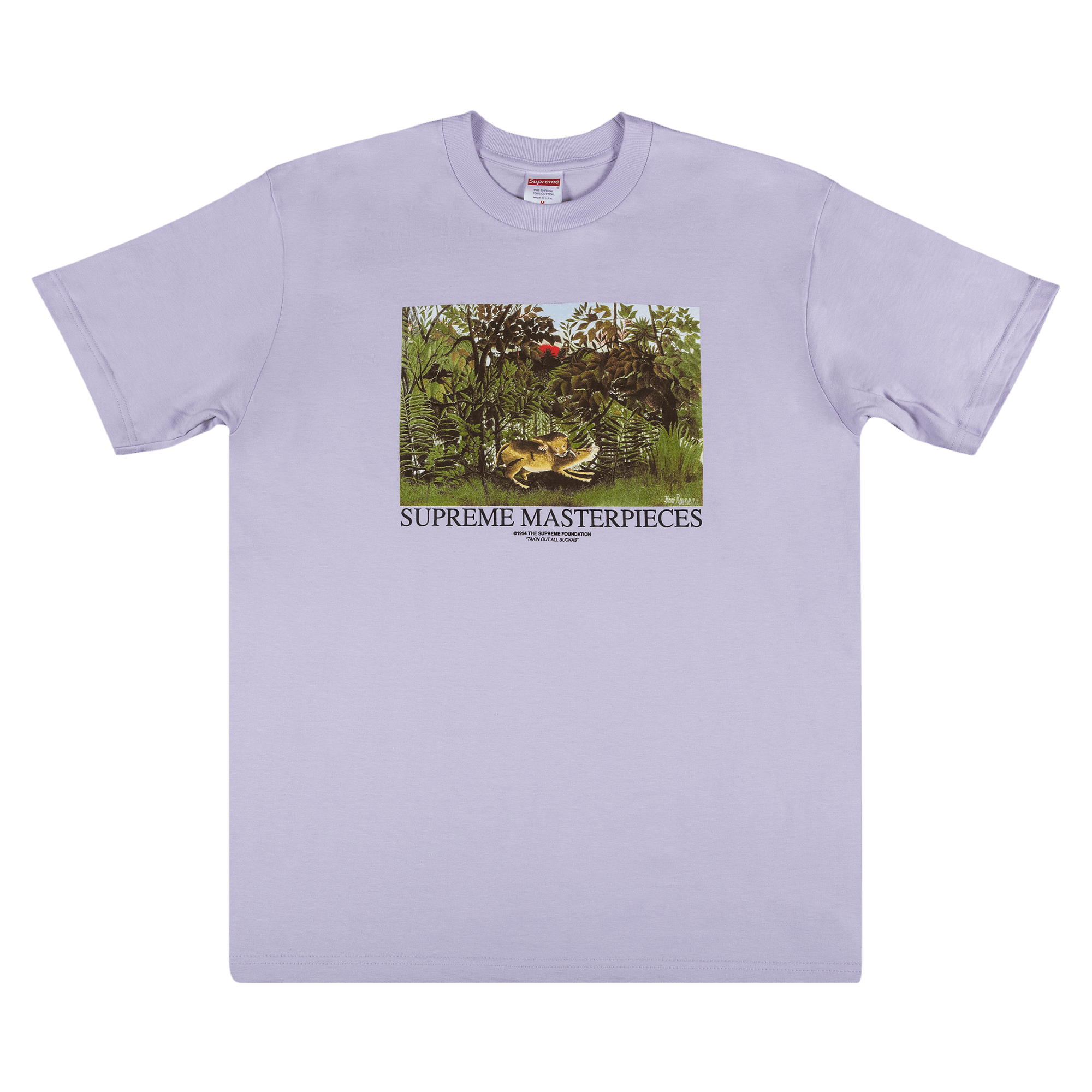 Supreme Masterpieces Tee 'Light Purple'