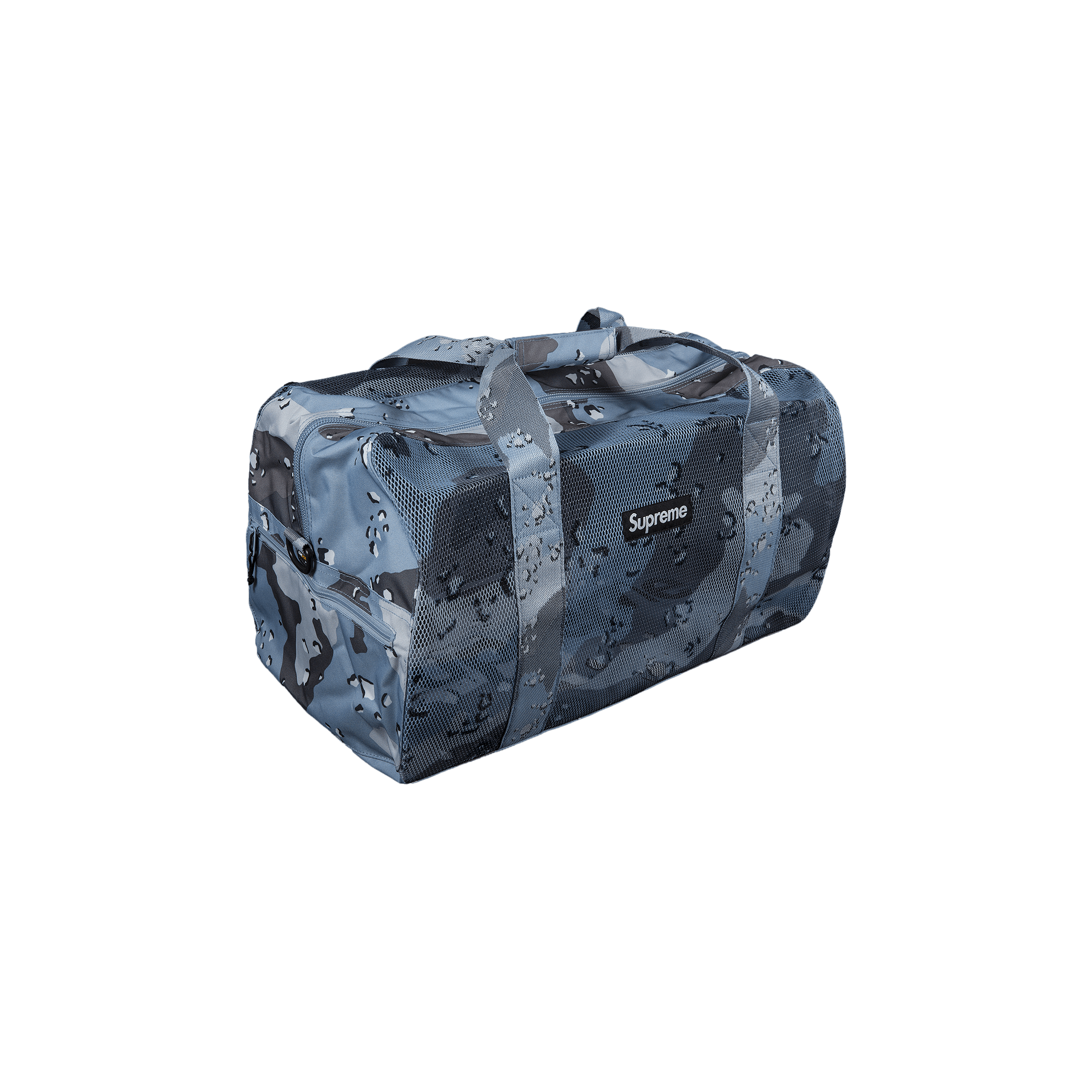 Supreme Big Duffle Bag 'Blue Chocolate Chip Camo'