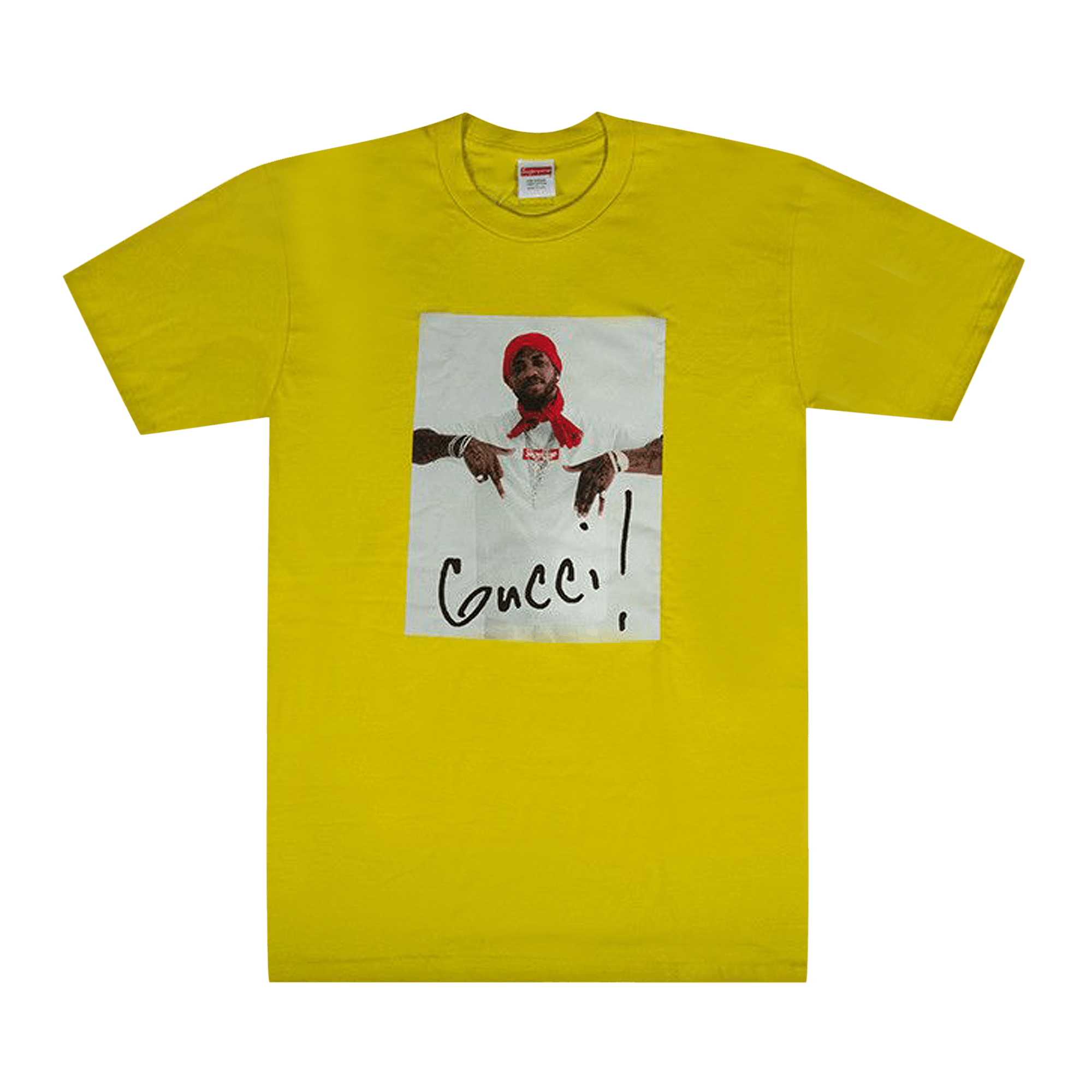 Supreme Gucci Mane Tee 'Yellow'