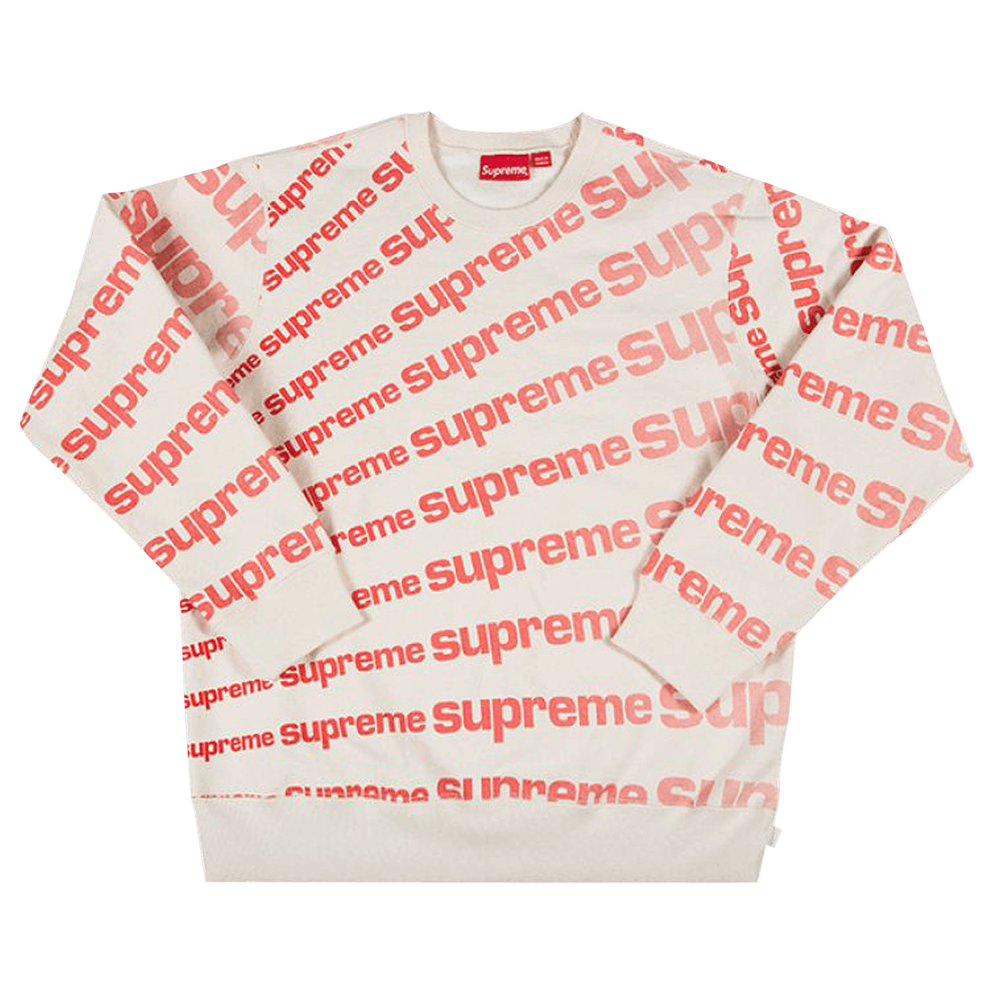 Supreme Radial Crewneck 'Natural'