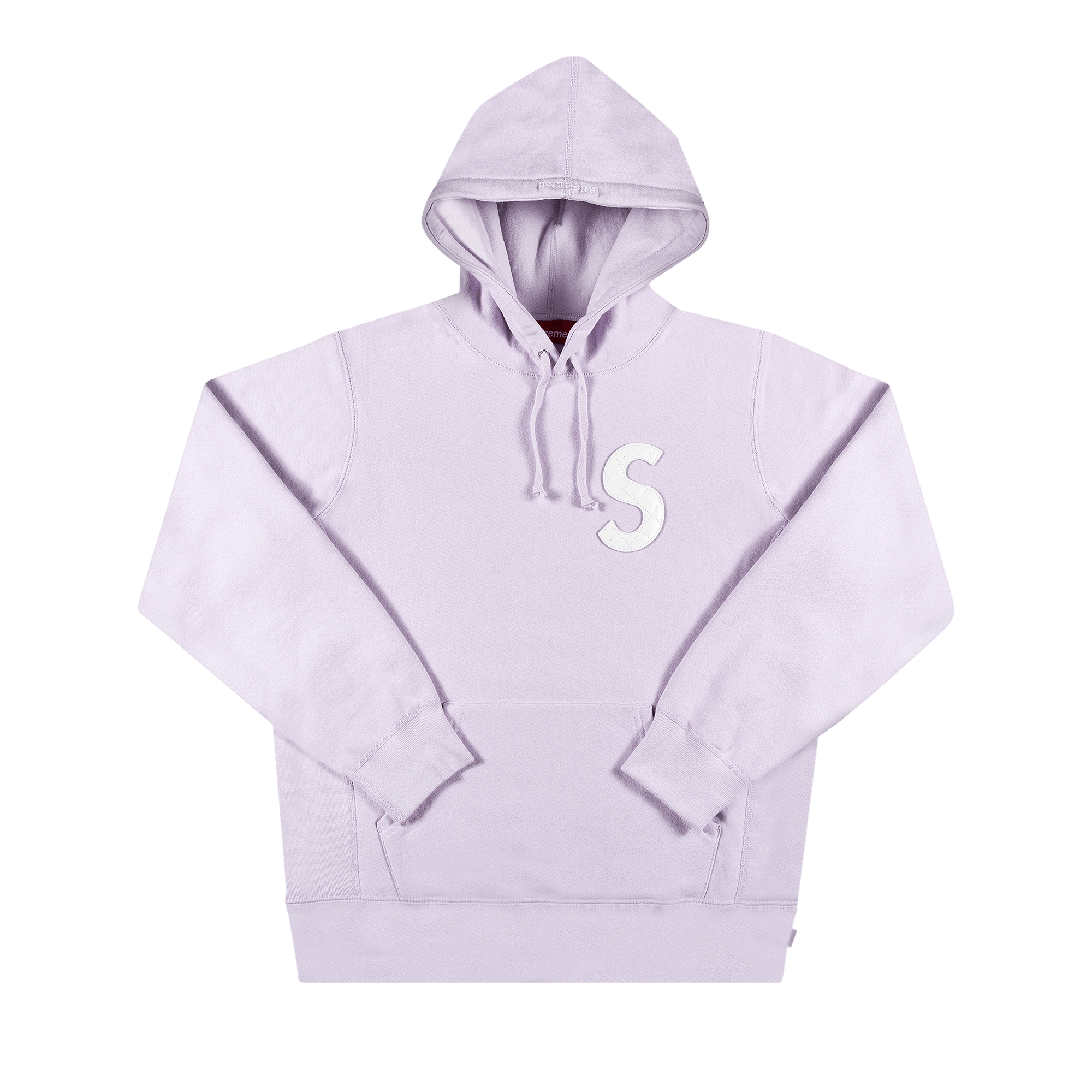 Supreme S Logo Hooded Sweatshirt 'Light Purple'