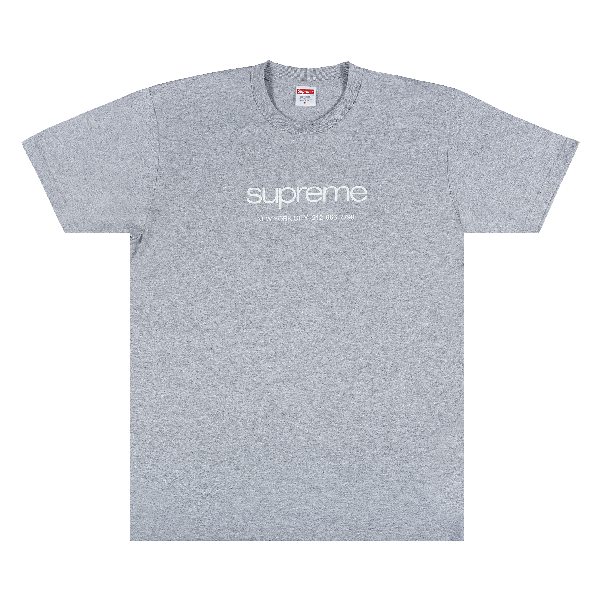 Supreme Shop Tee 'Heather Grey'