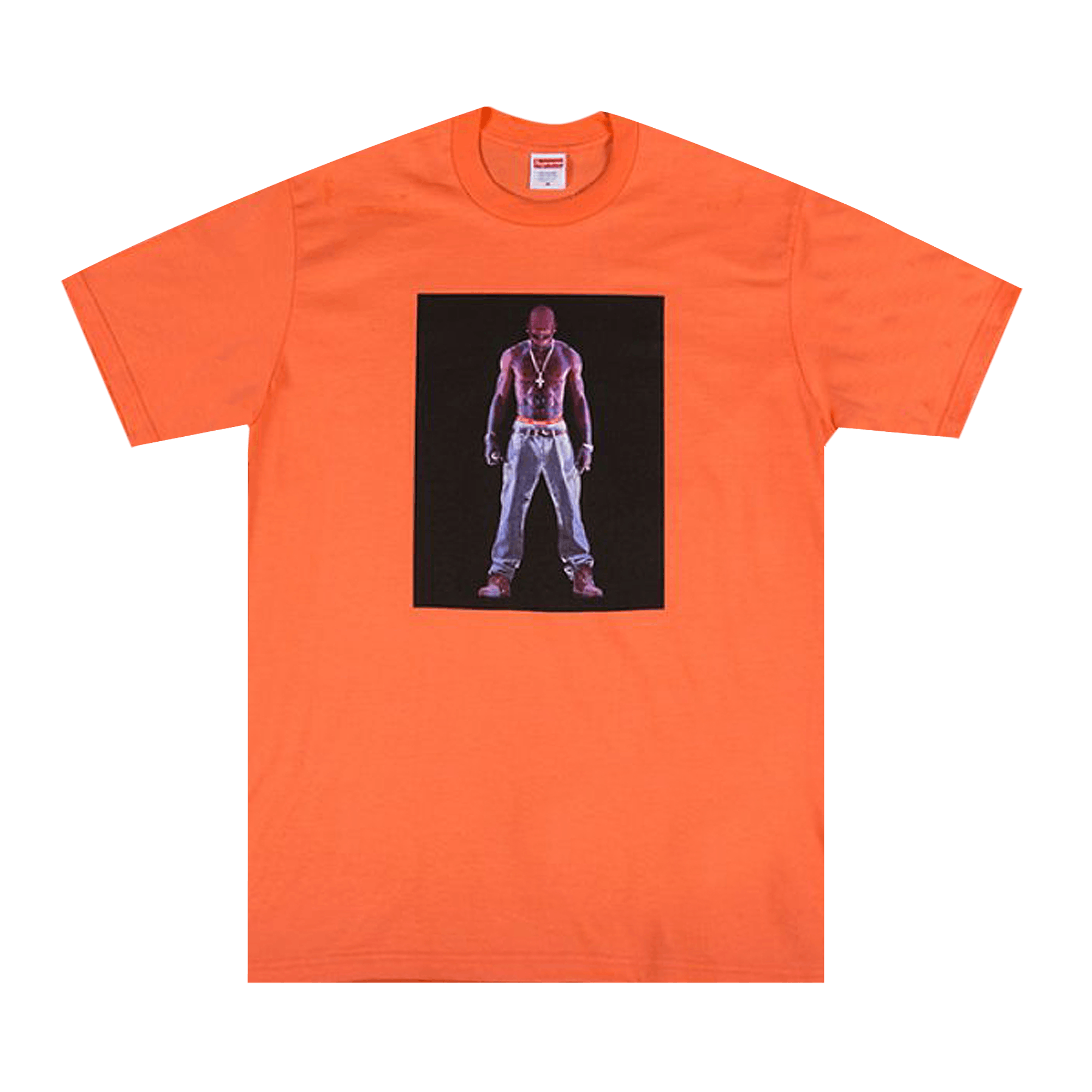 Supreme Tupac Hologram Tee 'Neon Orange'
