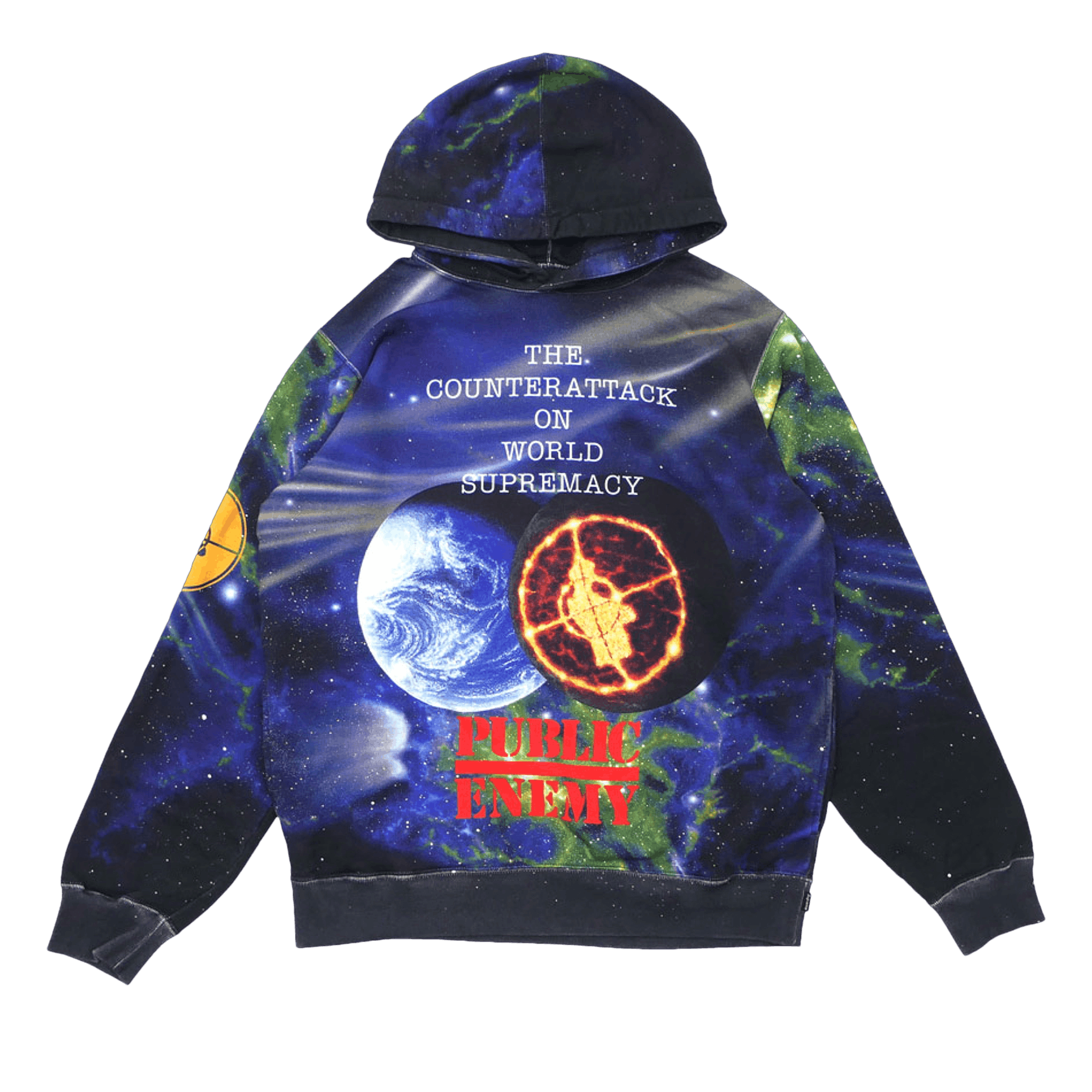 Supreme x Undercover x Public Enemy Hooded Sweatshirt 'Multicolor'