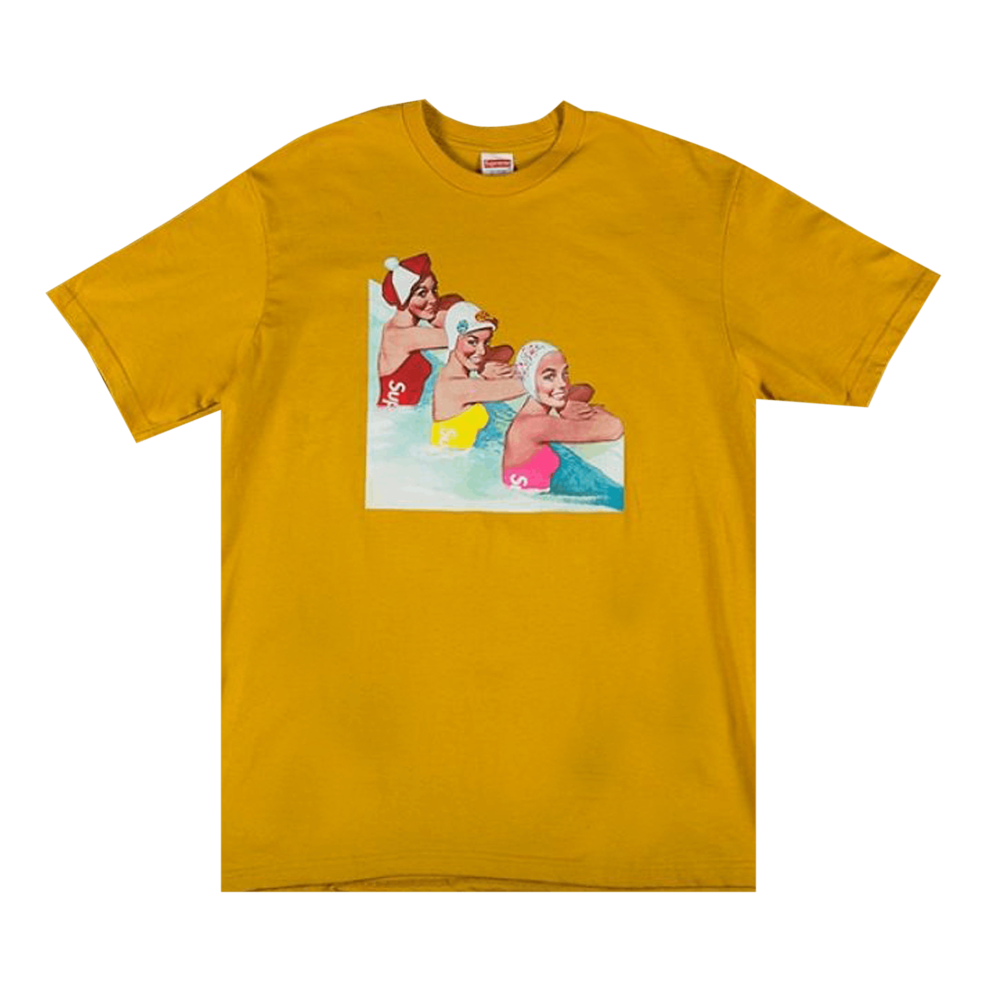 Supreme Swimmers Tee 'Mustard'