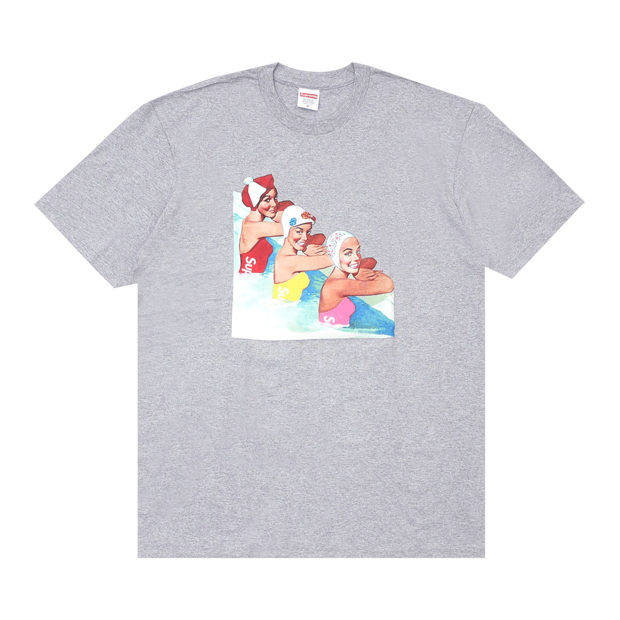 Supreme Swimmers Tee 'Heather Grey'