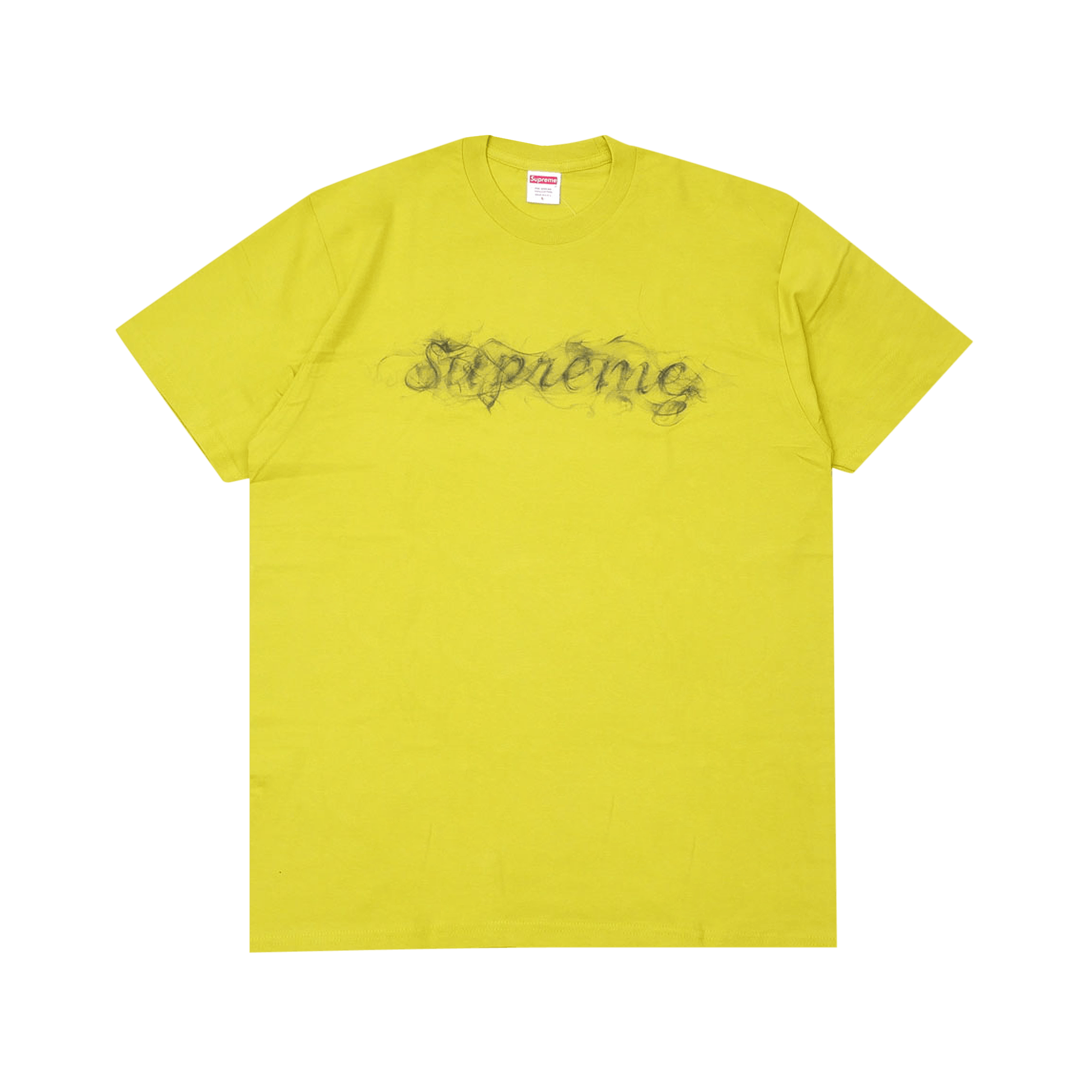 Supreme Smoke Tee 'Sulfur'