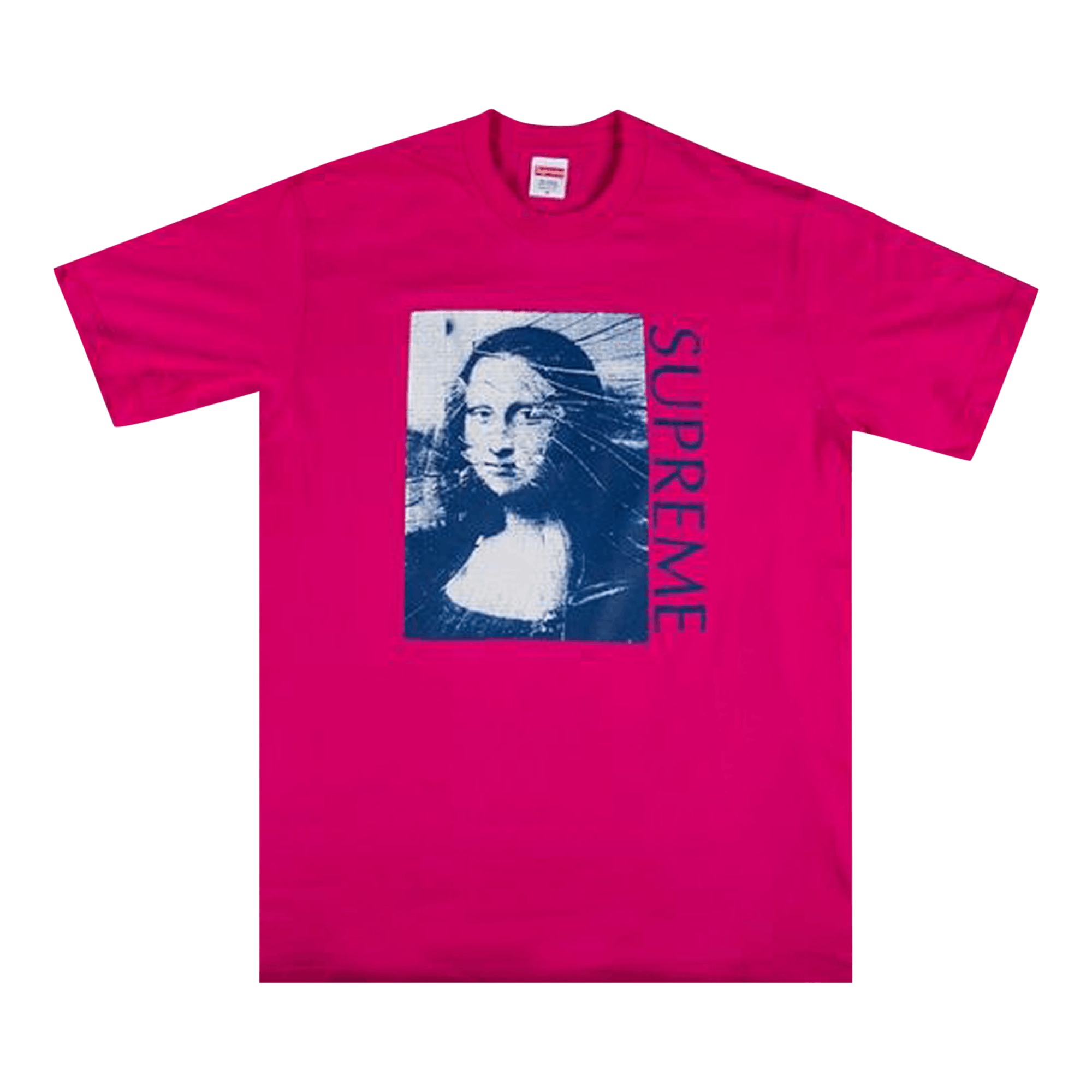 Supreme Mona Lisa Tee 'Hot Pink'