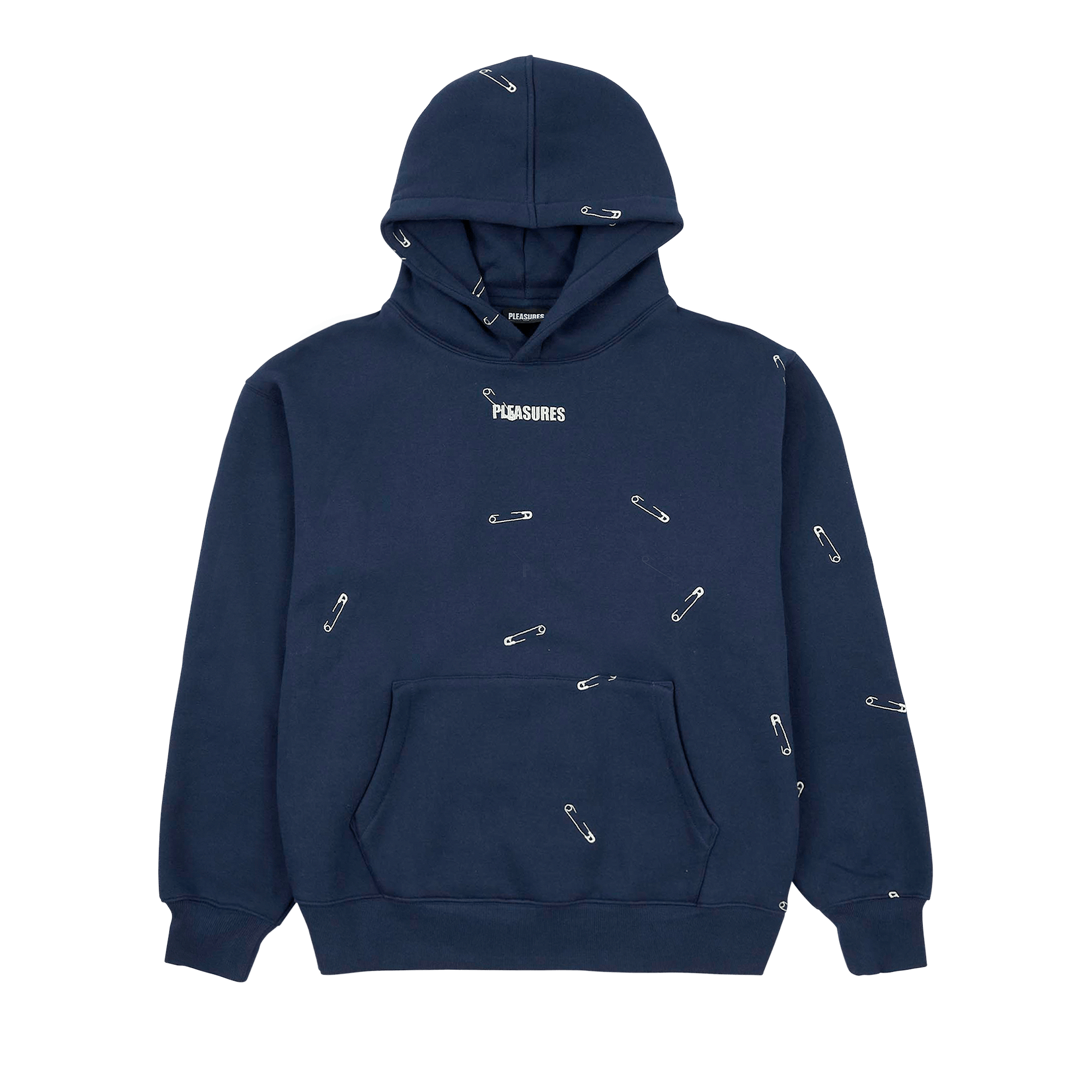 Pleasures Safety Pin Hoodie 'Navy'