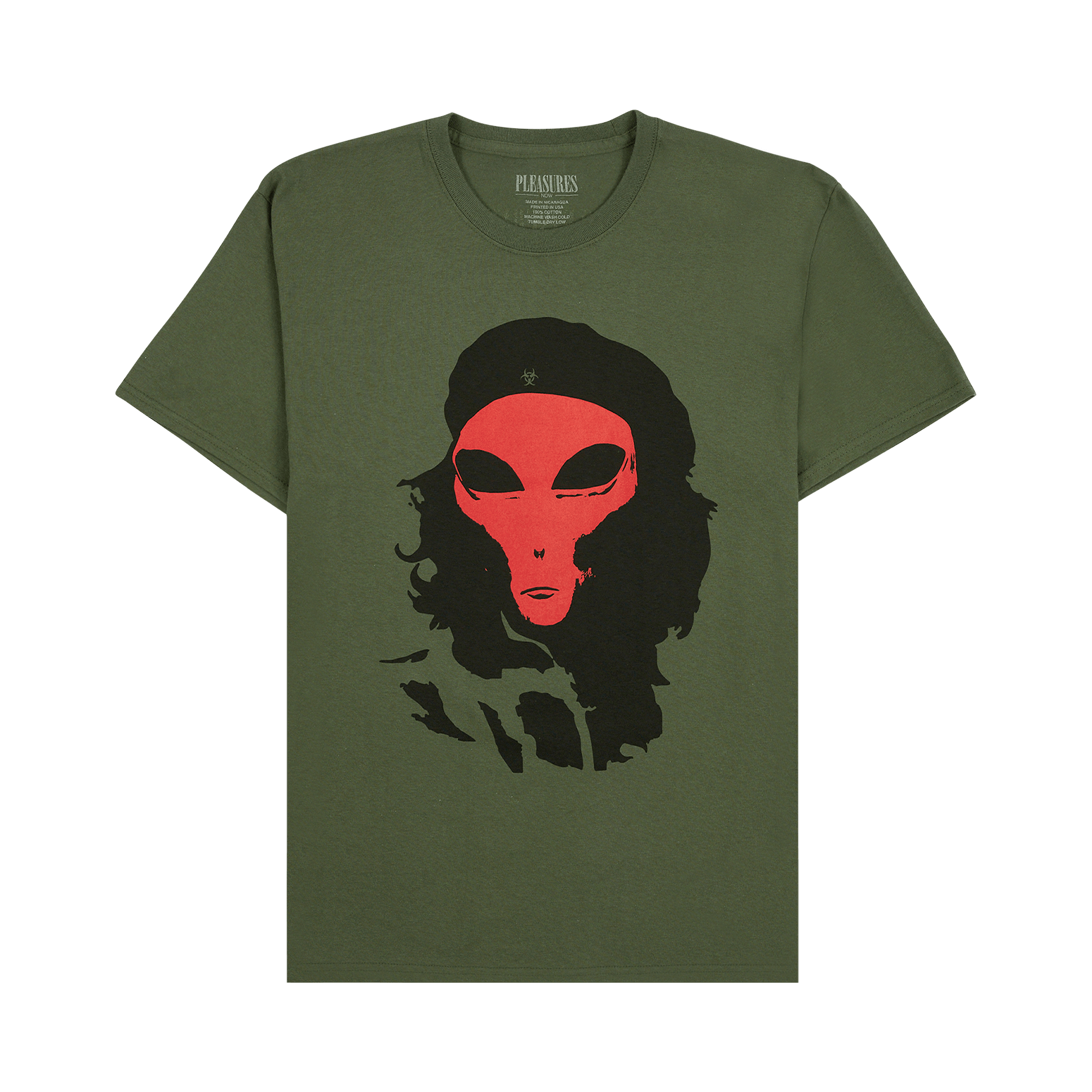 Pleasures Alien T-Shirt 'Olive'