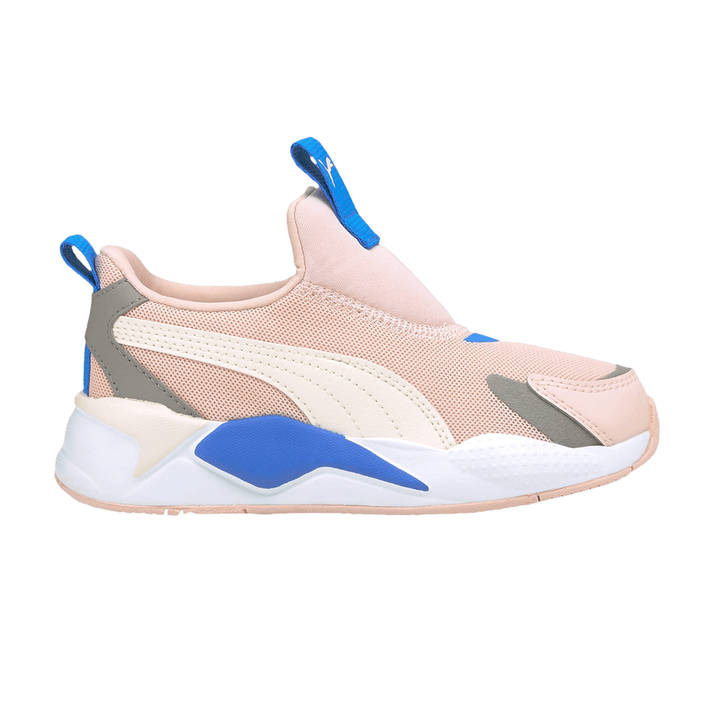Pre-owned Puma Rs-x3 Slip-on Little Kid 'lotus Ivory Glow' In Pink