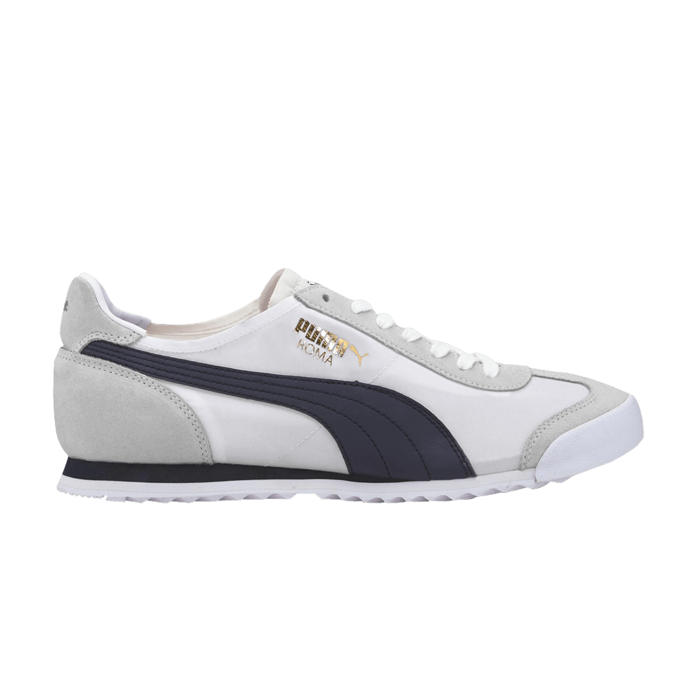 Pre-owned Puma Roma Og Nylon 'white Peacoat'