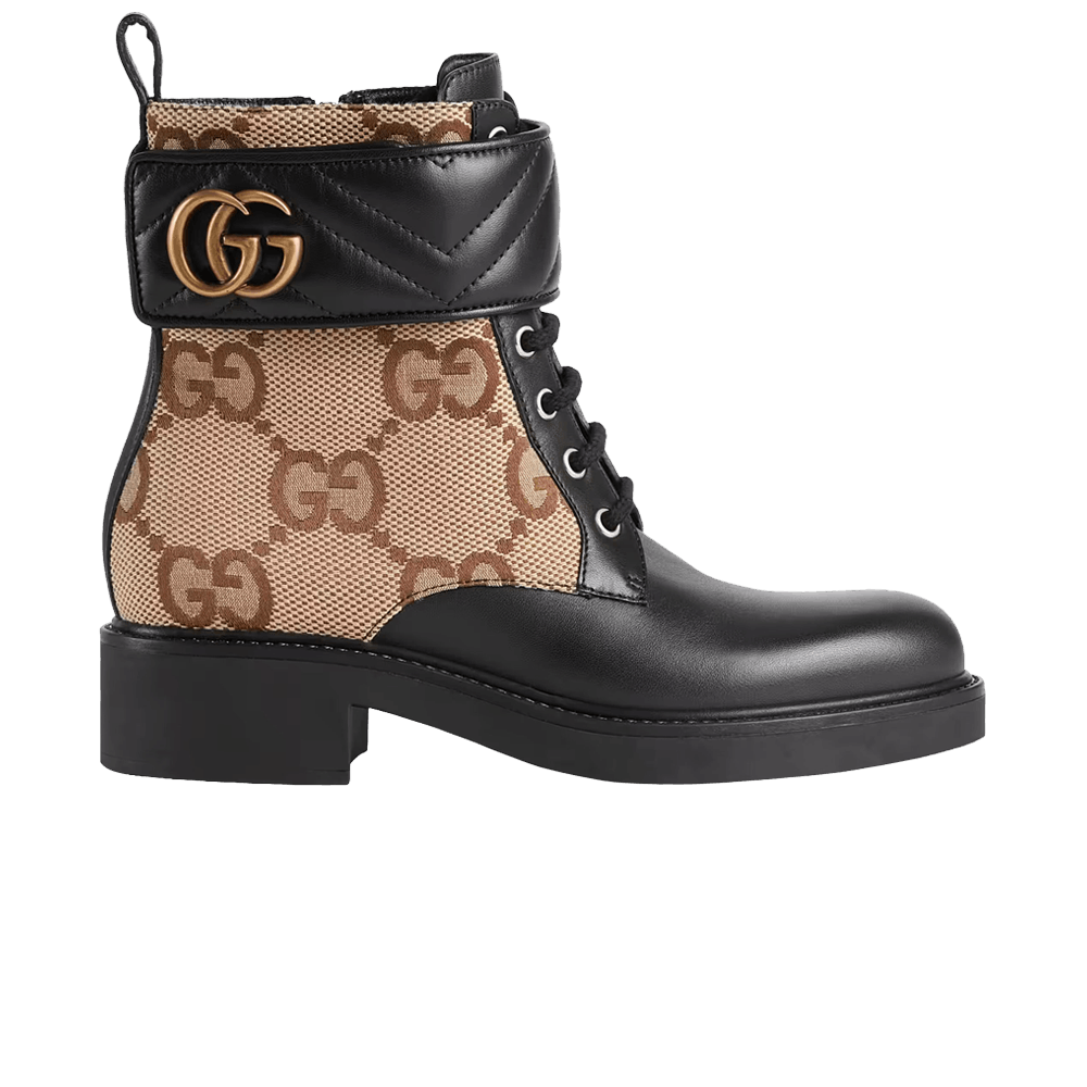 GUCCI グッチ/Double G Ankle Boots Camel Ebony  ダブルG Buy Gucci Wmns Ankle Boot 'Double G - Beige' - 678984 17K40