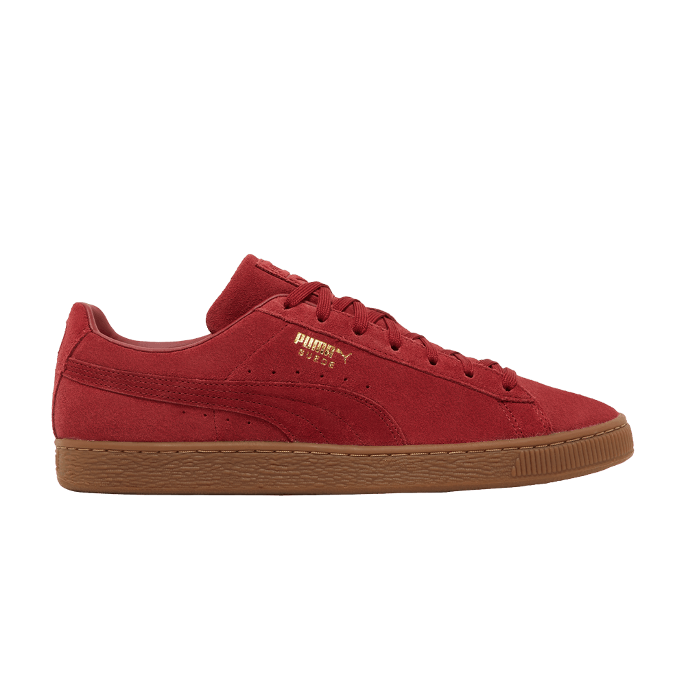 Suede 'Intense Red Gum'
