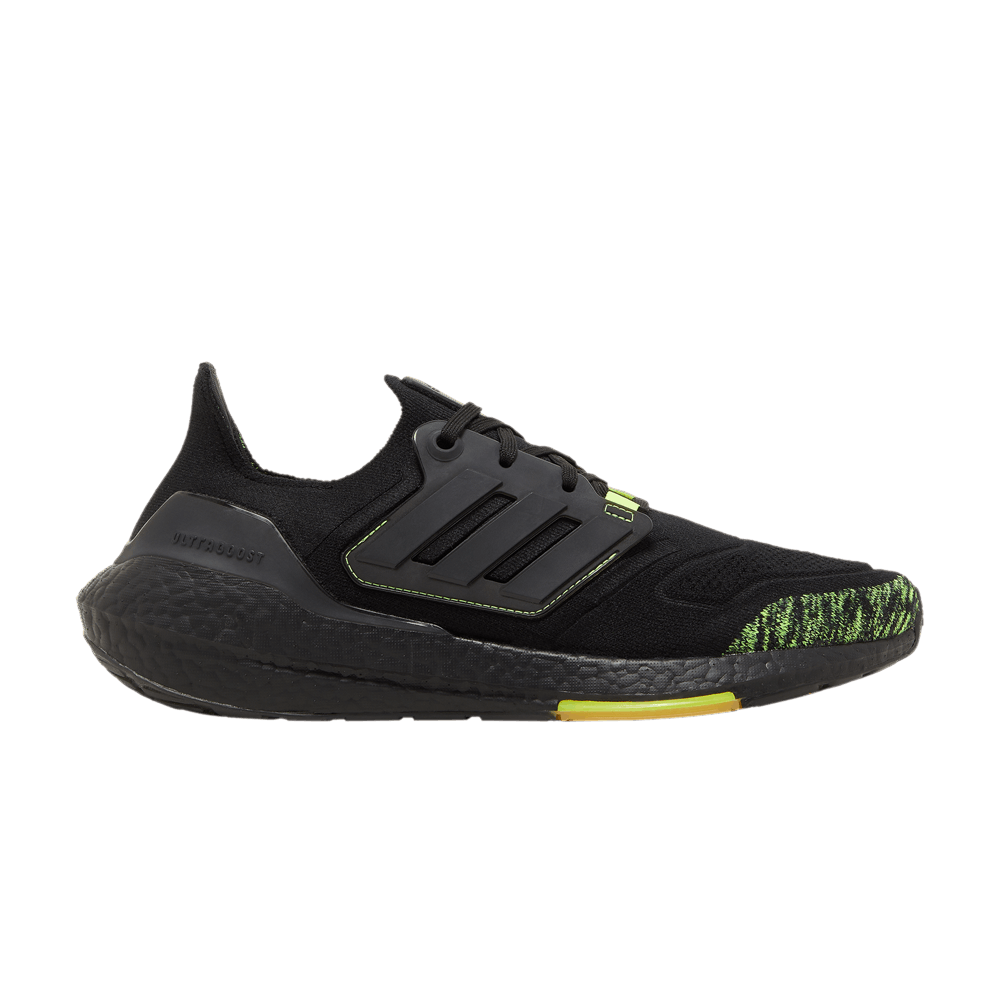 adidas UltraBoost 22 'Black Solar Yellow'