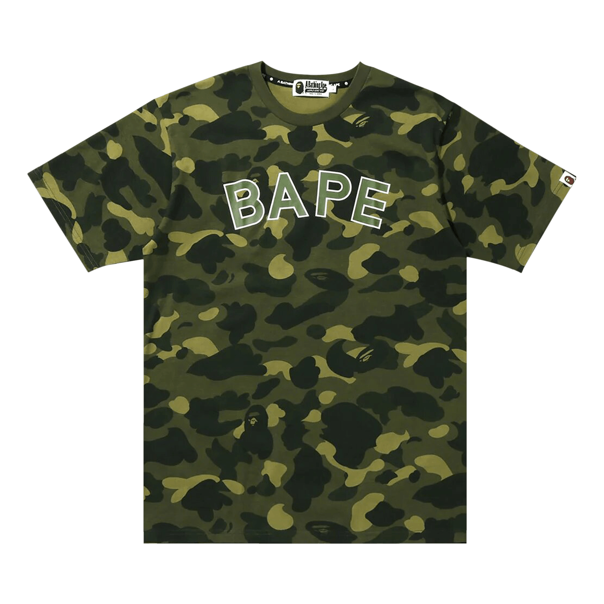 BAPE Color Camo Tee 'Green'