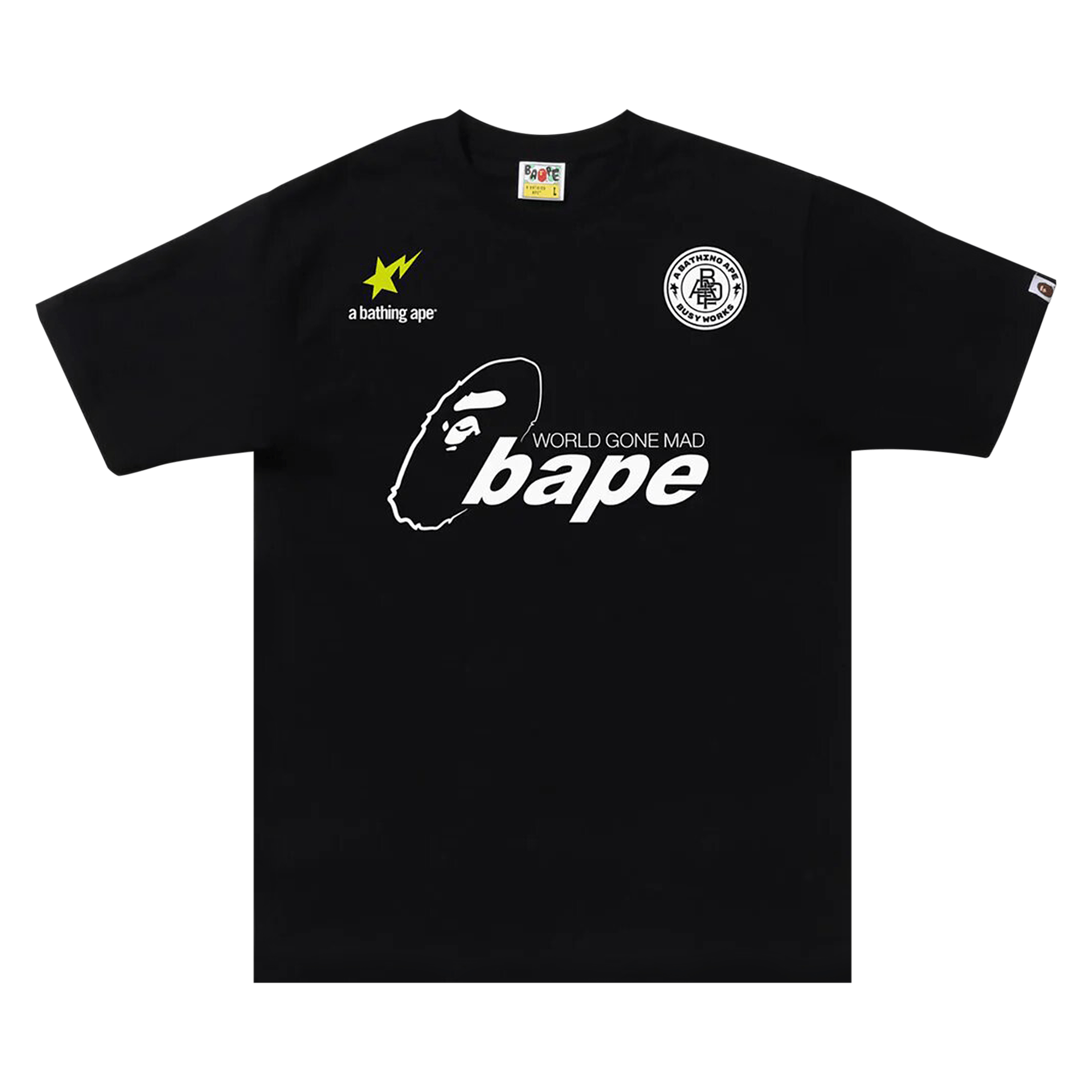 BAPE Soccer Tee #1 'Black'