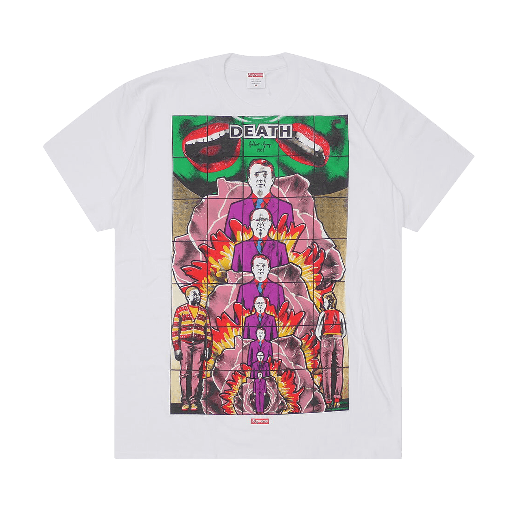 Supreme Gilbert And George DEATH Tee 'White'