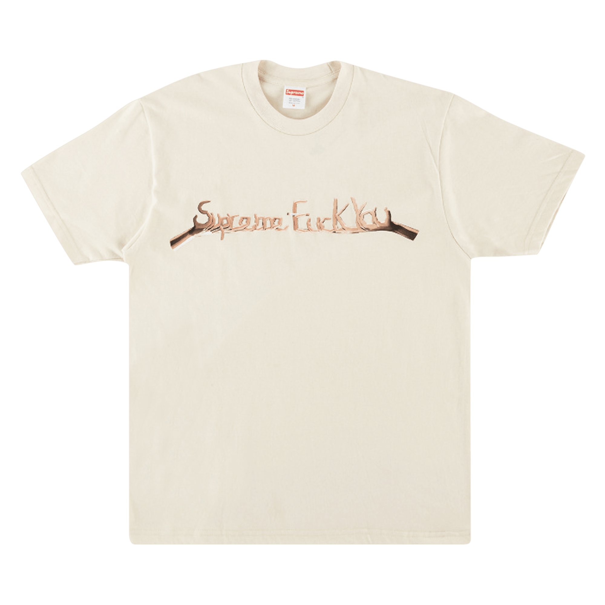 Supreme Fuck You Tee 'Natural'
