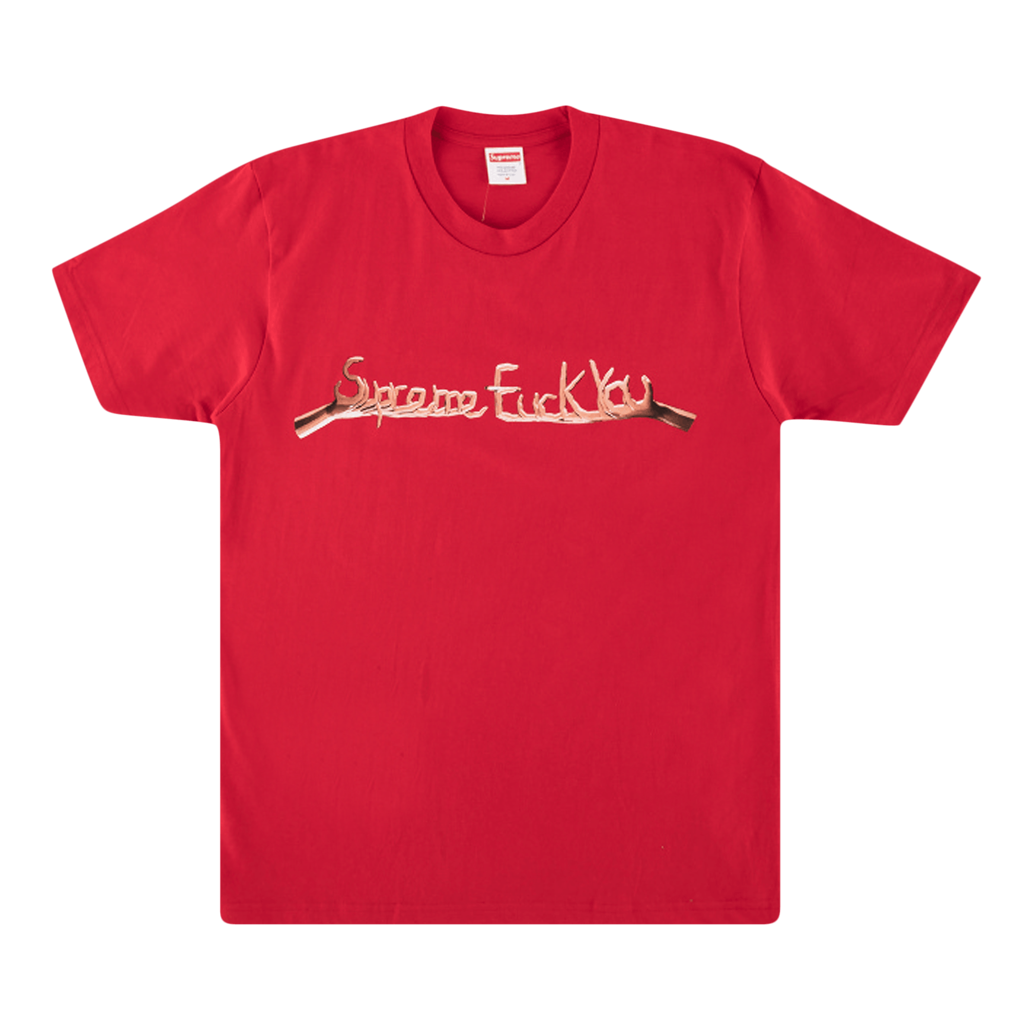 Supreme Fuck You Tee 'Red'