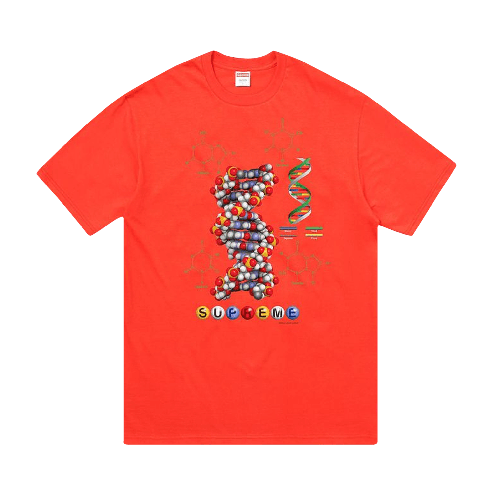 Supreme DNA Tee 'Bright Orange'