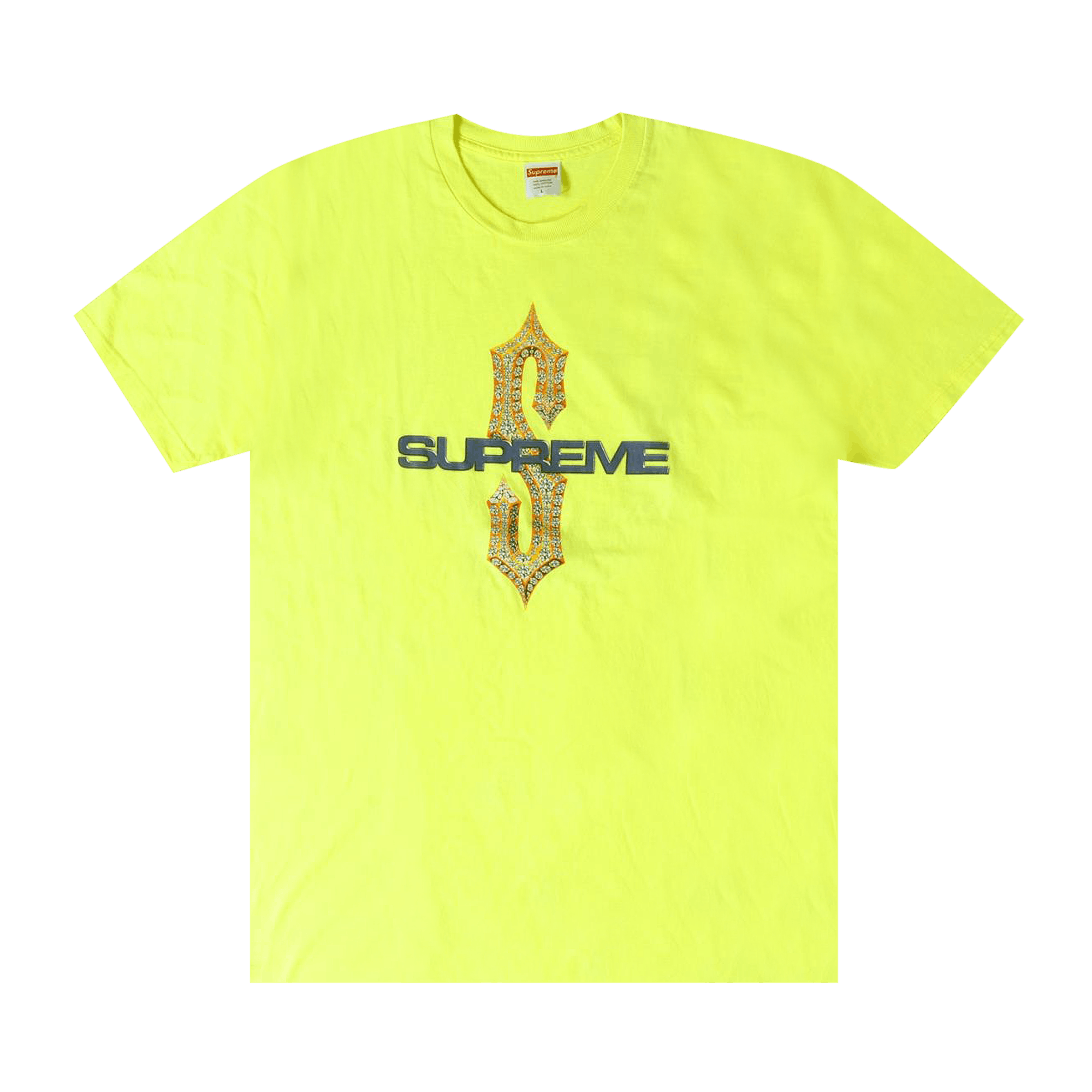 Supreme Diamonds Tee 'Bright Yellow'