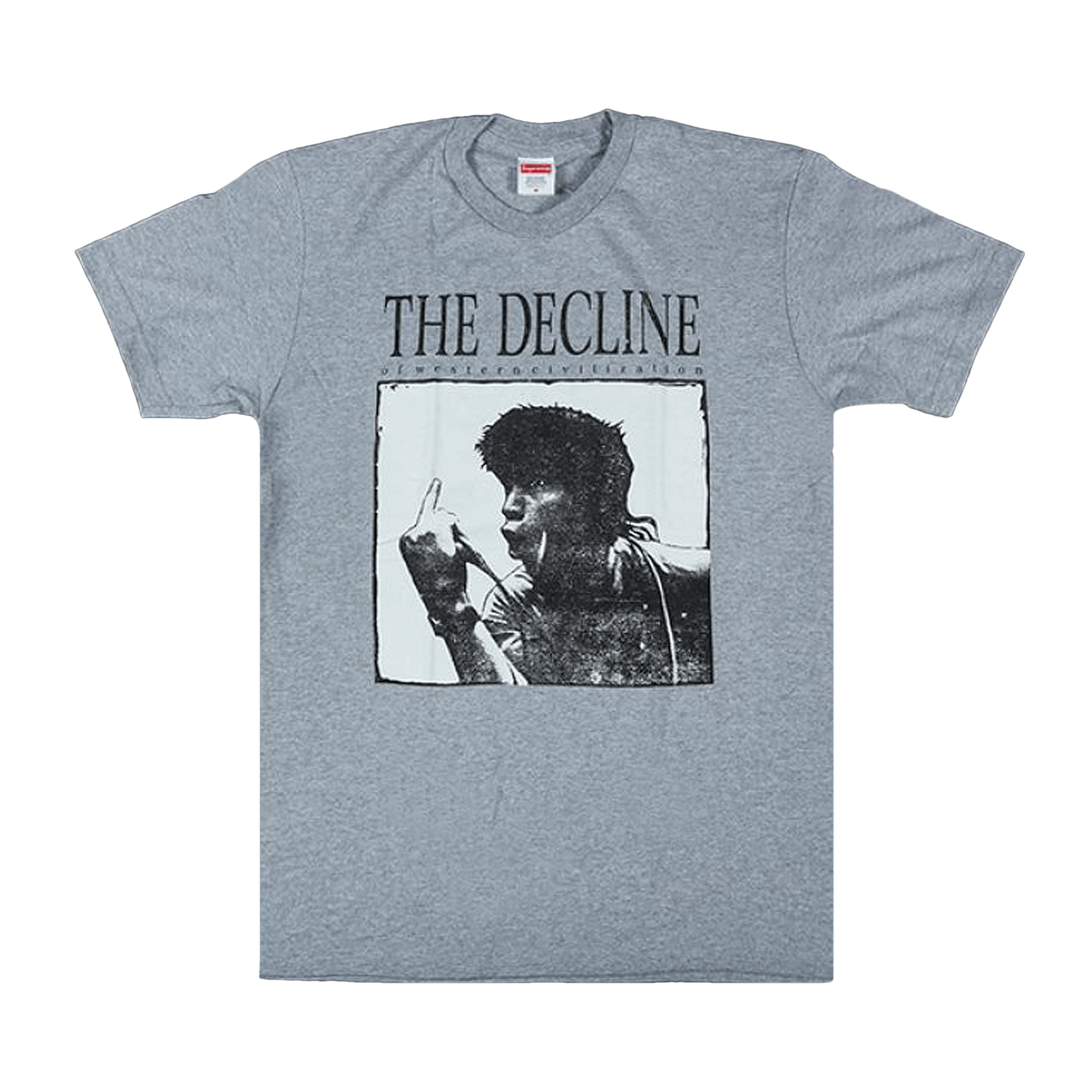 Supreme Decline Of Western Civilizations Tee 'Heather Grey'