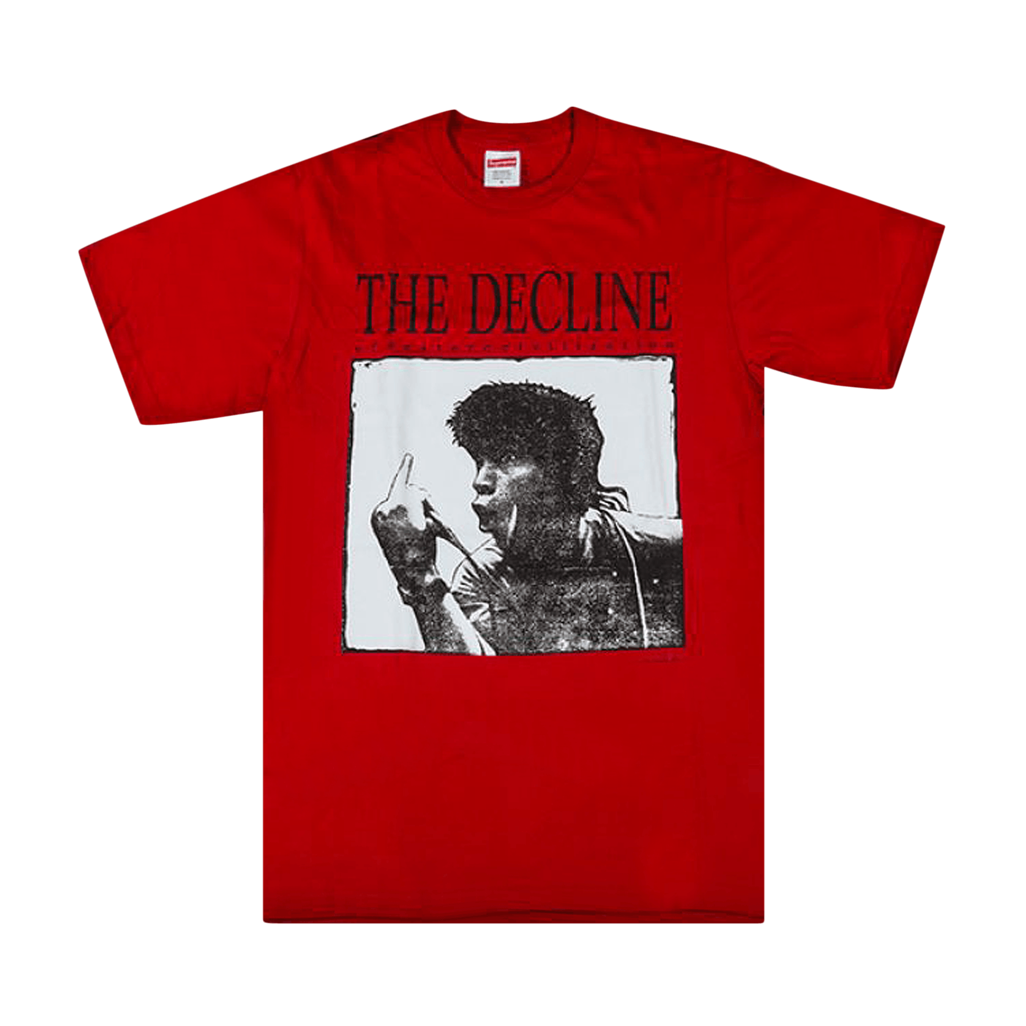 Supreme Decline Of Western Civilizations Tee 'Red'