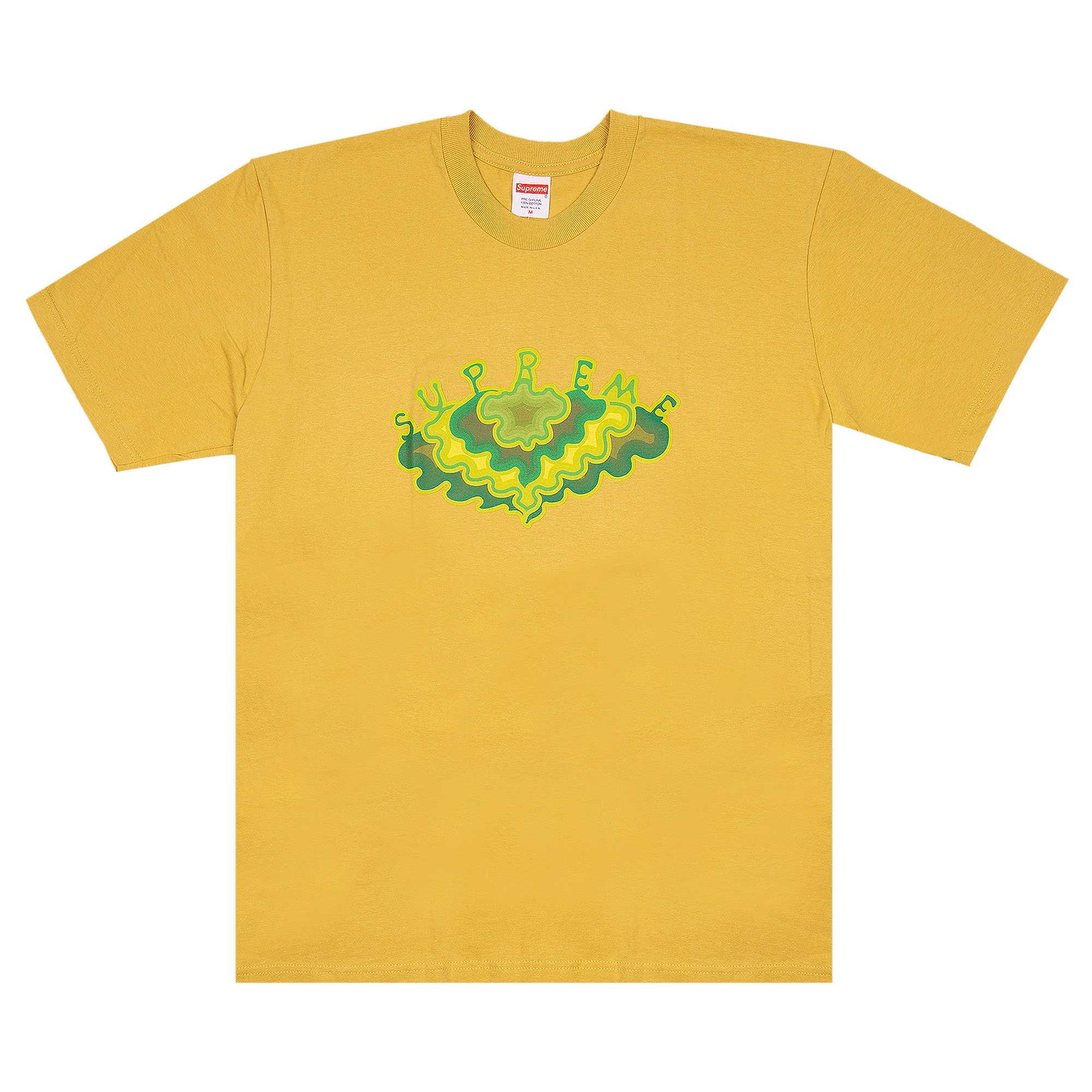Supreme Cloud Tee 'Acid Yellow'