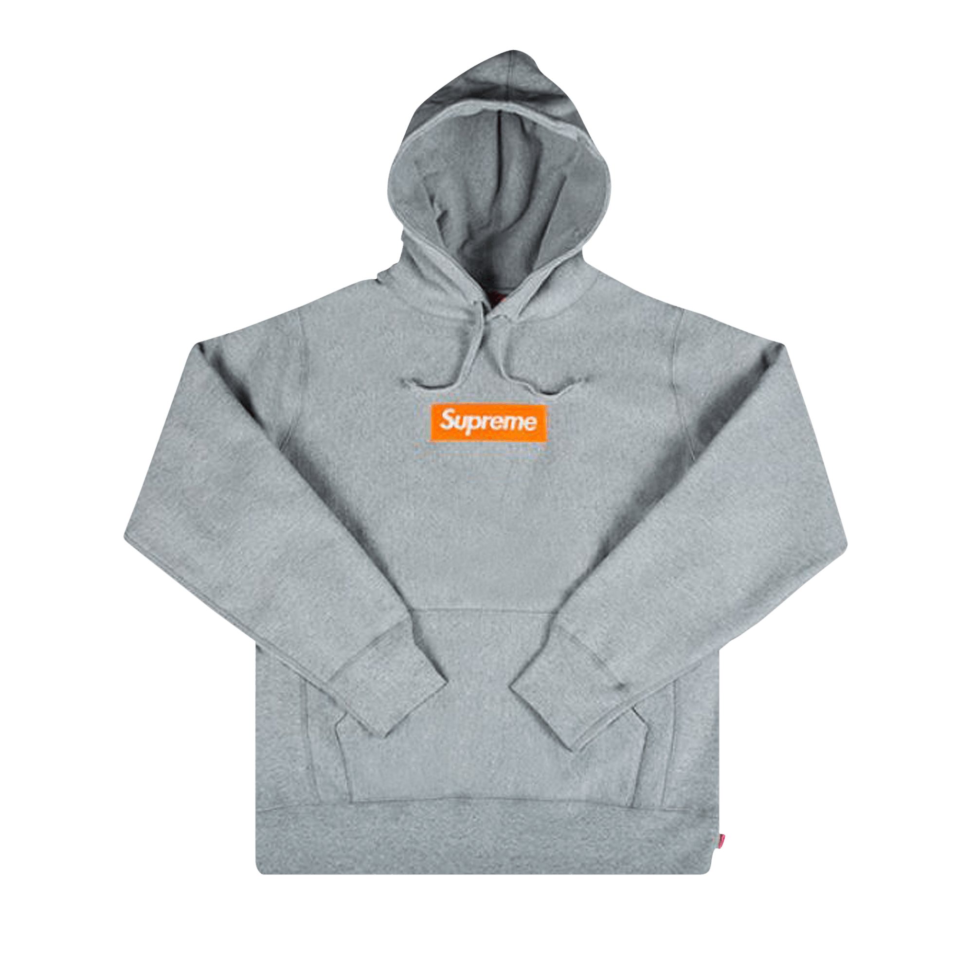 Supreme Box Logo Hooded Sweatshirt 'Heather Grey'