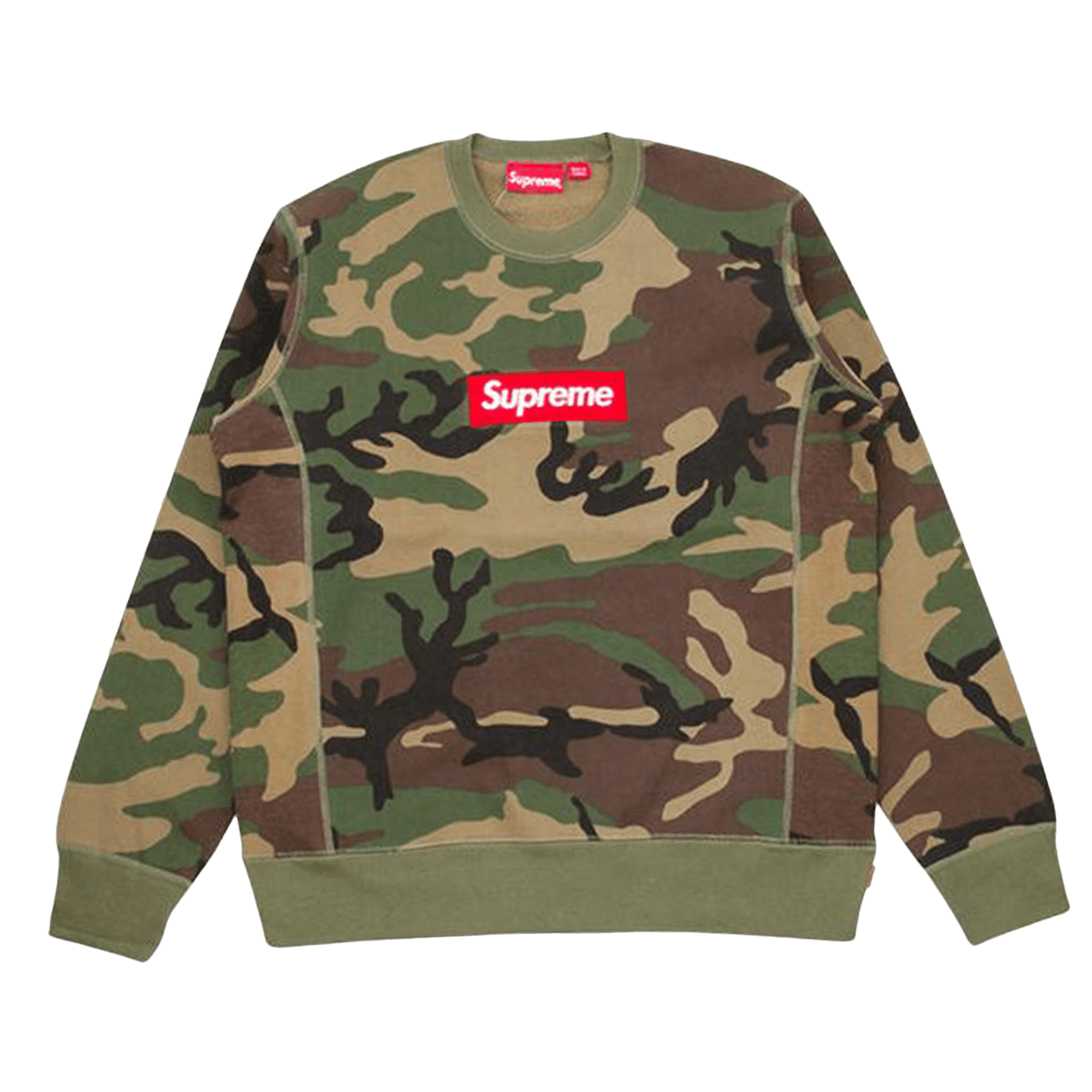 Supreme Box Logo Crewneck 'Camo'