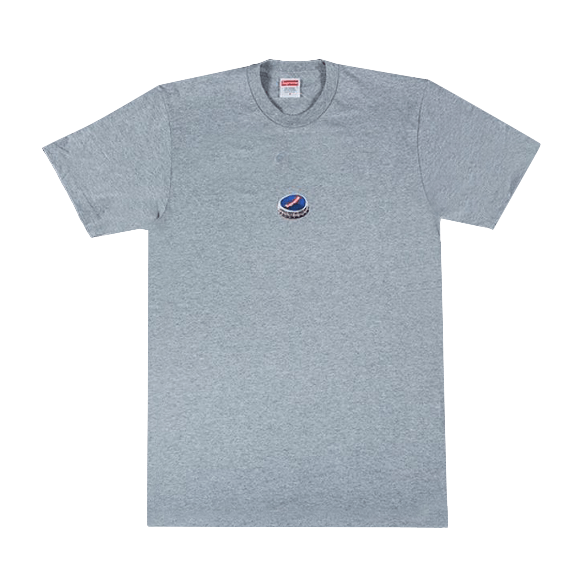 Supreme Bottle Cap Tee 'Heather Grey'