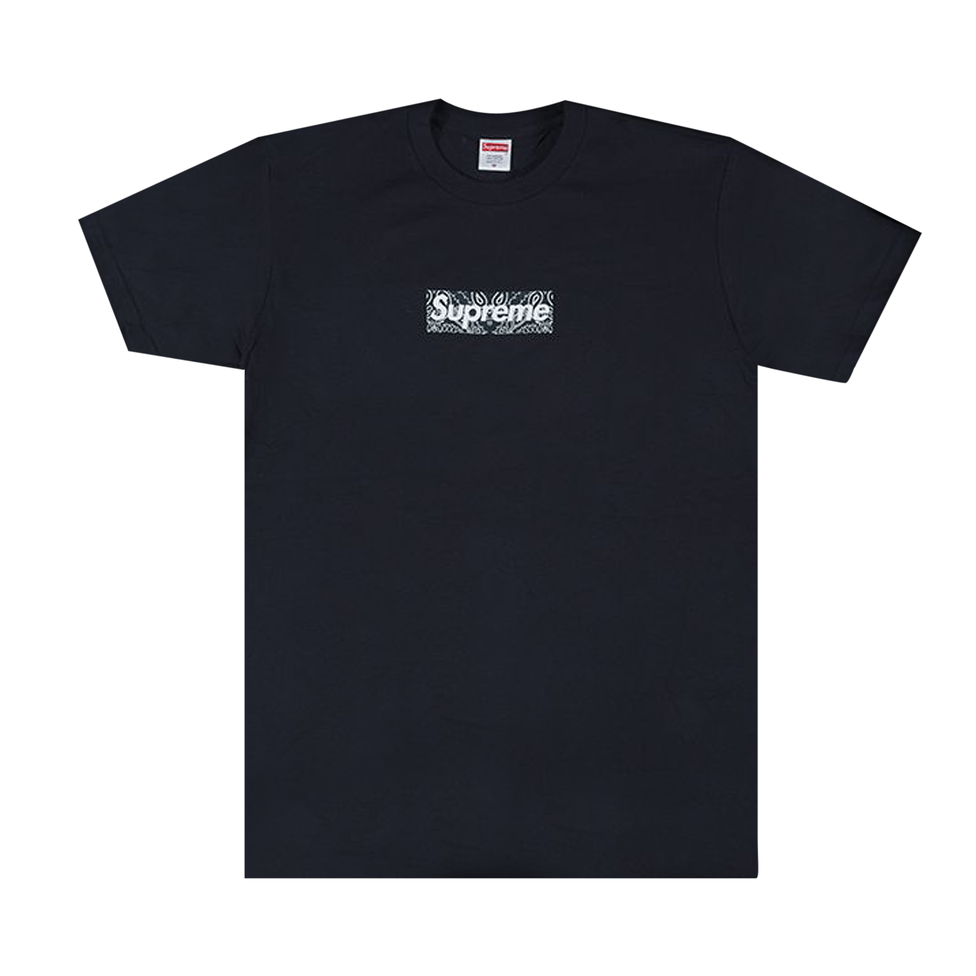 Supreme Bandana Box Logo Tee 'Navy'