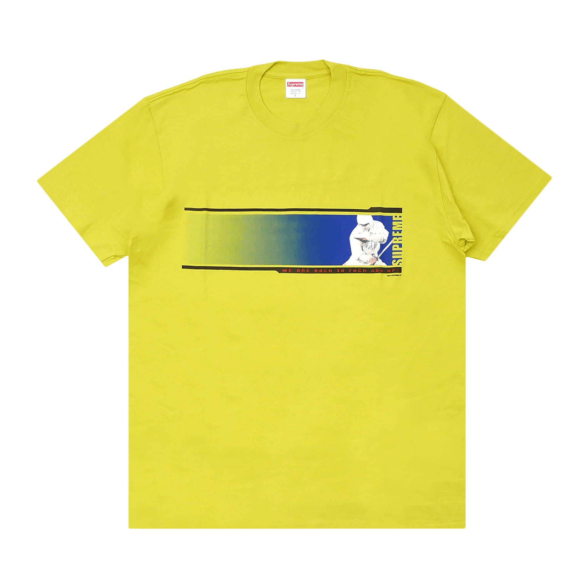 Supreme We're Back Tee 'Sulfur'