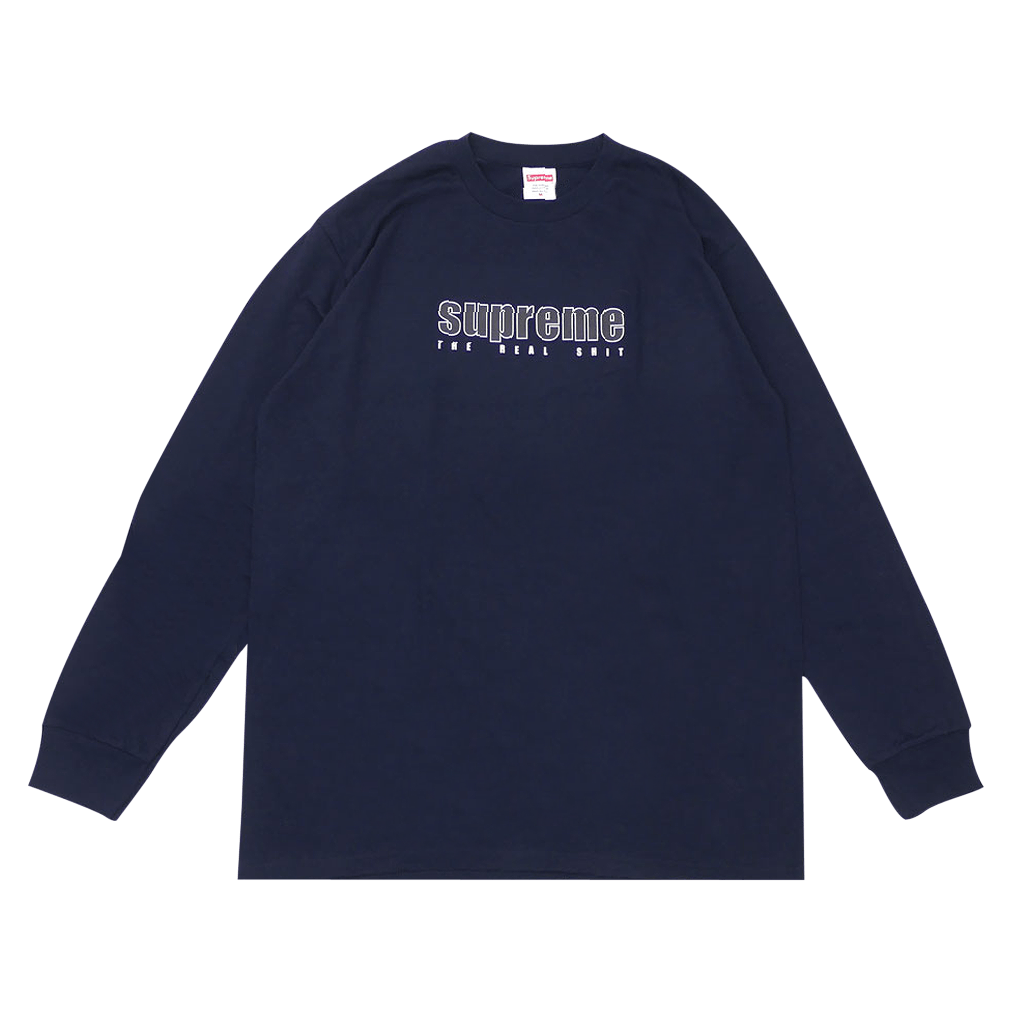 Supreme The Real Shit Long-Sleeve Tee 'Navy'
