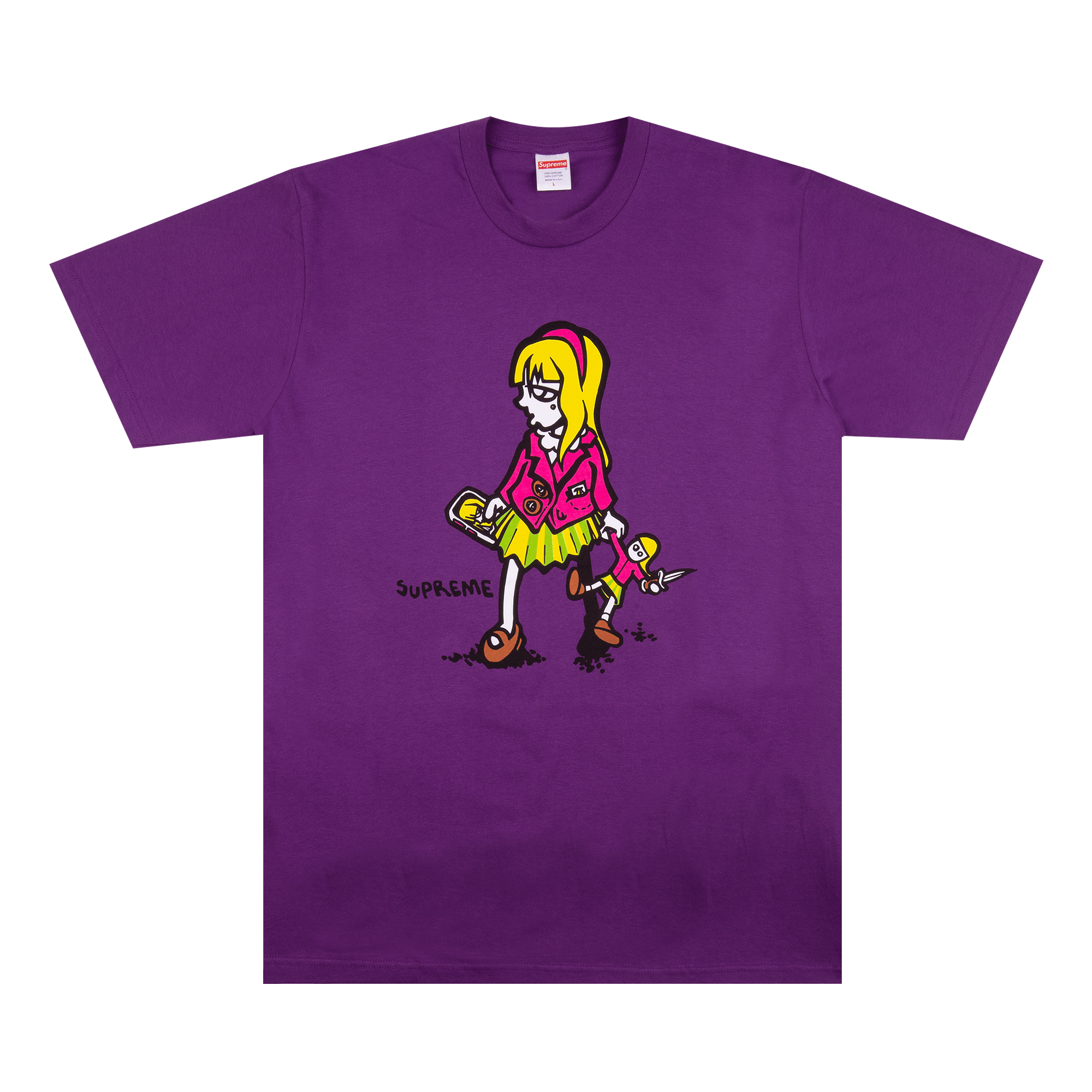 Supreme Suzie Switchblade Tee 'Purple'