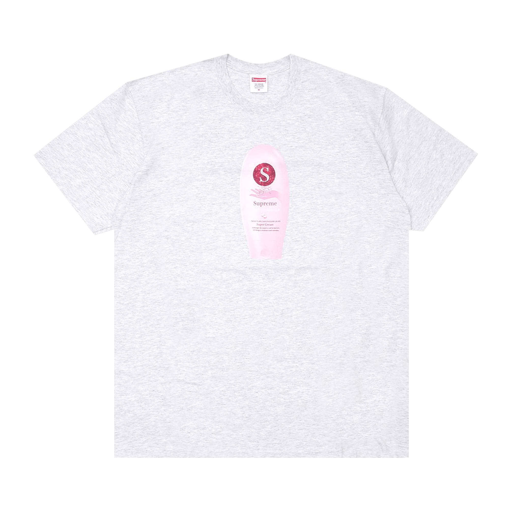 Supreme Super Cream Tee 'Ash Grey'
