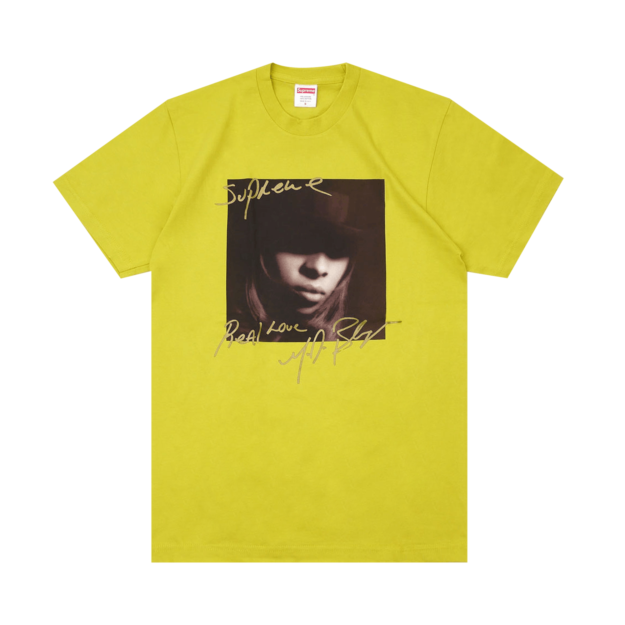 Supreme Mary J. Blige Tee 'Sulfur'