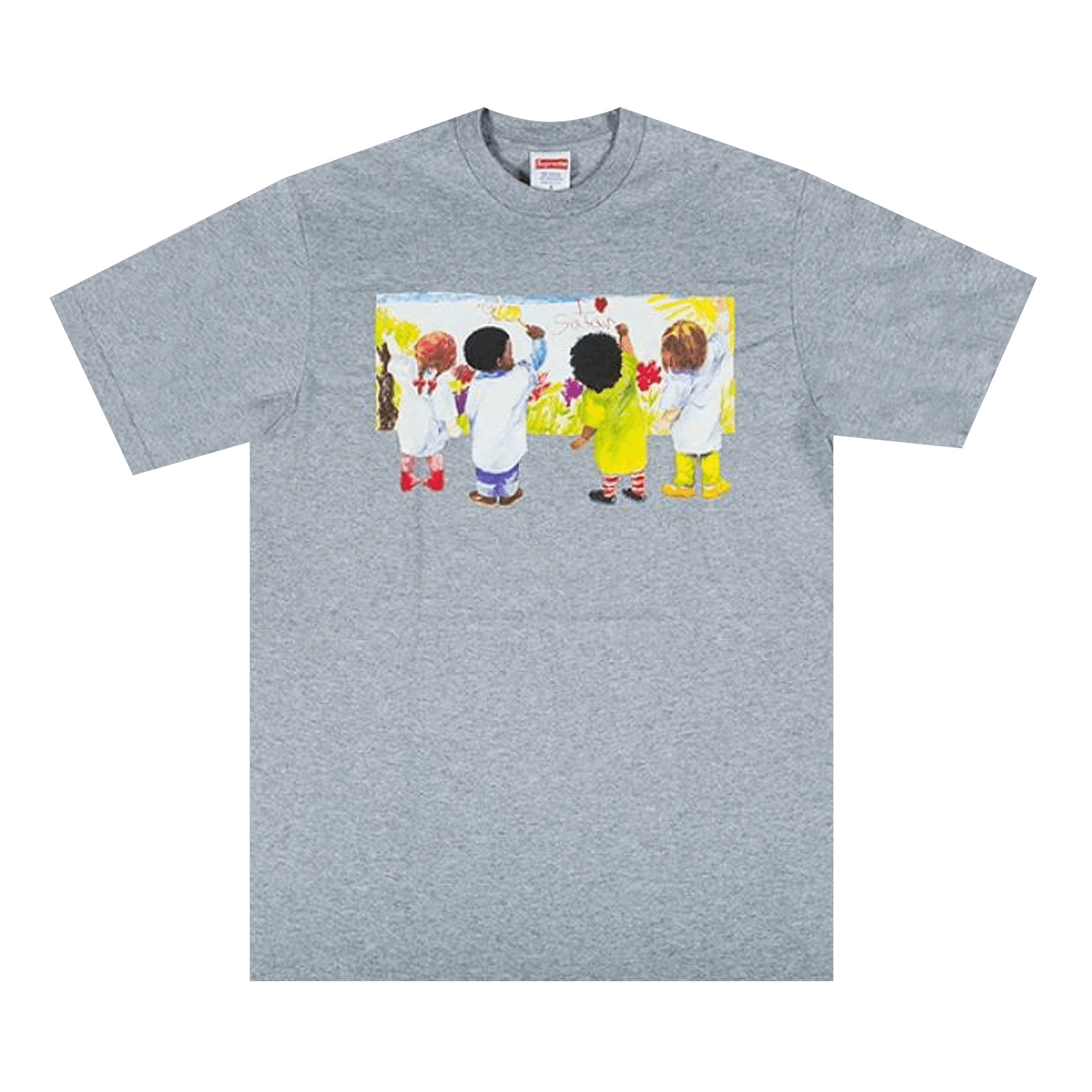 Supreme Kids Tee 'Heather Grey'