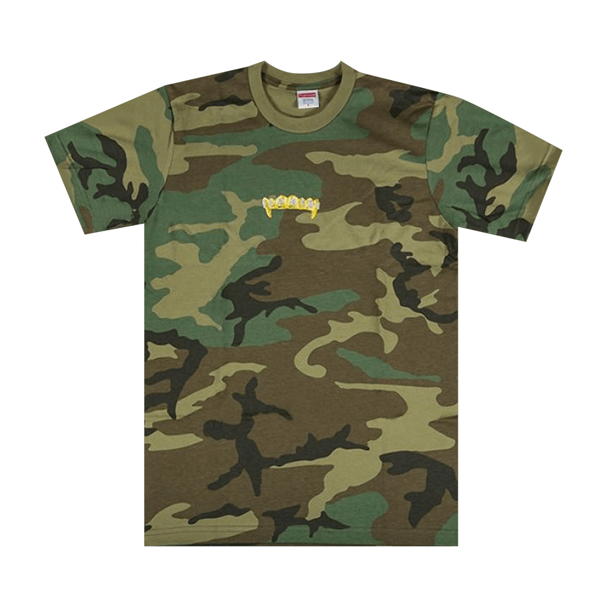 Supreme Fronts Tee 'Woodland Camo'