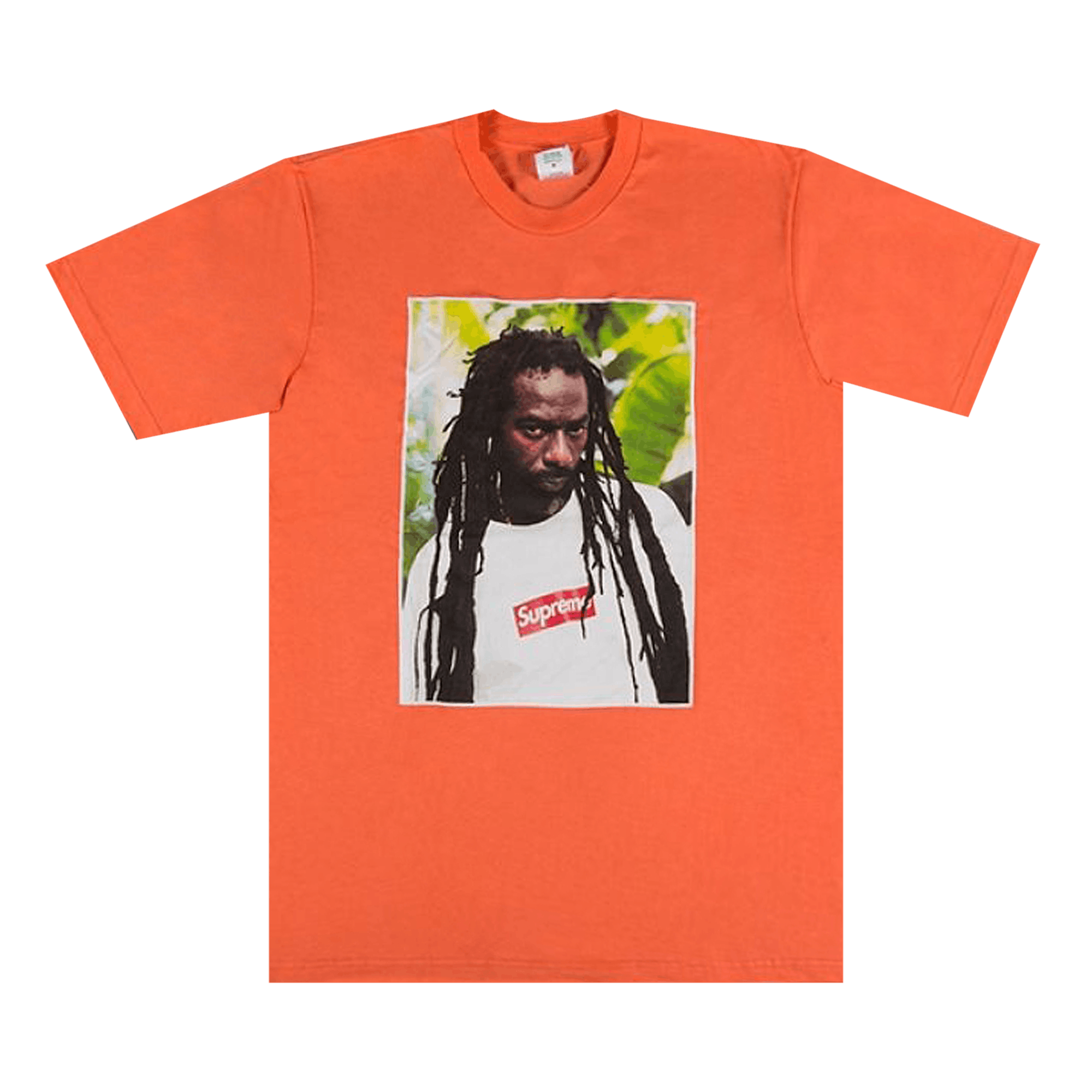 Supreme Buju Banton Tee 'Neon Orange'