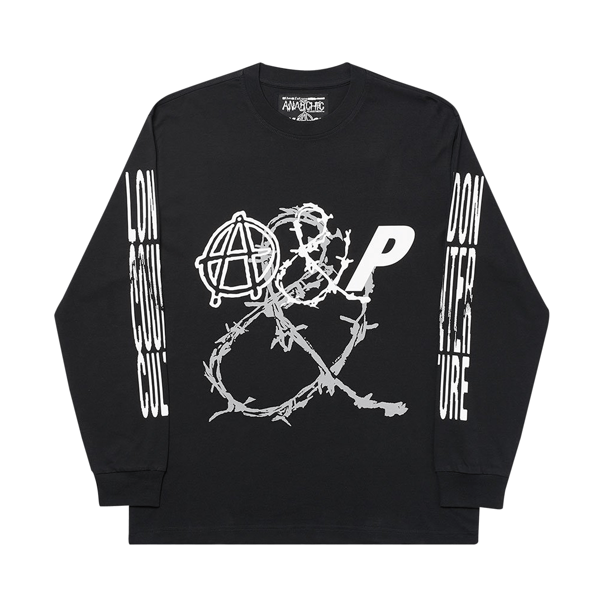 Palace Counter Culture Long-Sleeve 'Black'