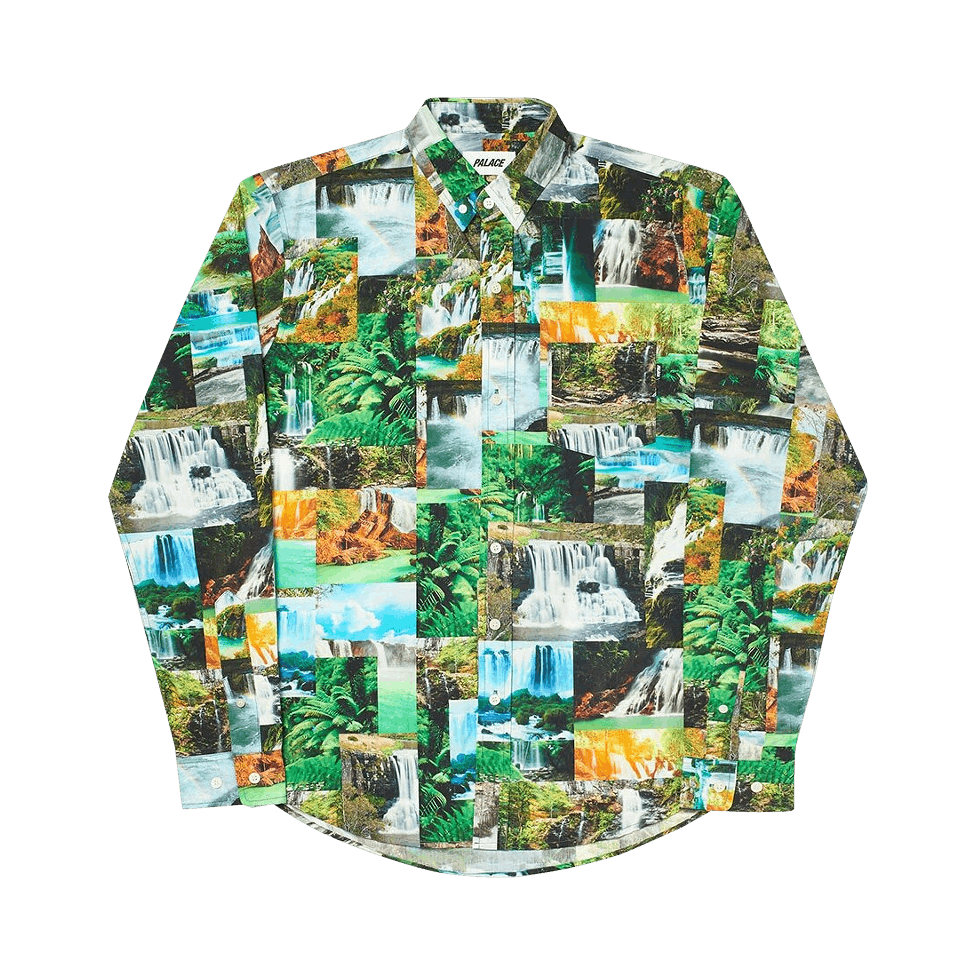 Palace Das Water Falls Shirt 'Green'