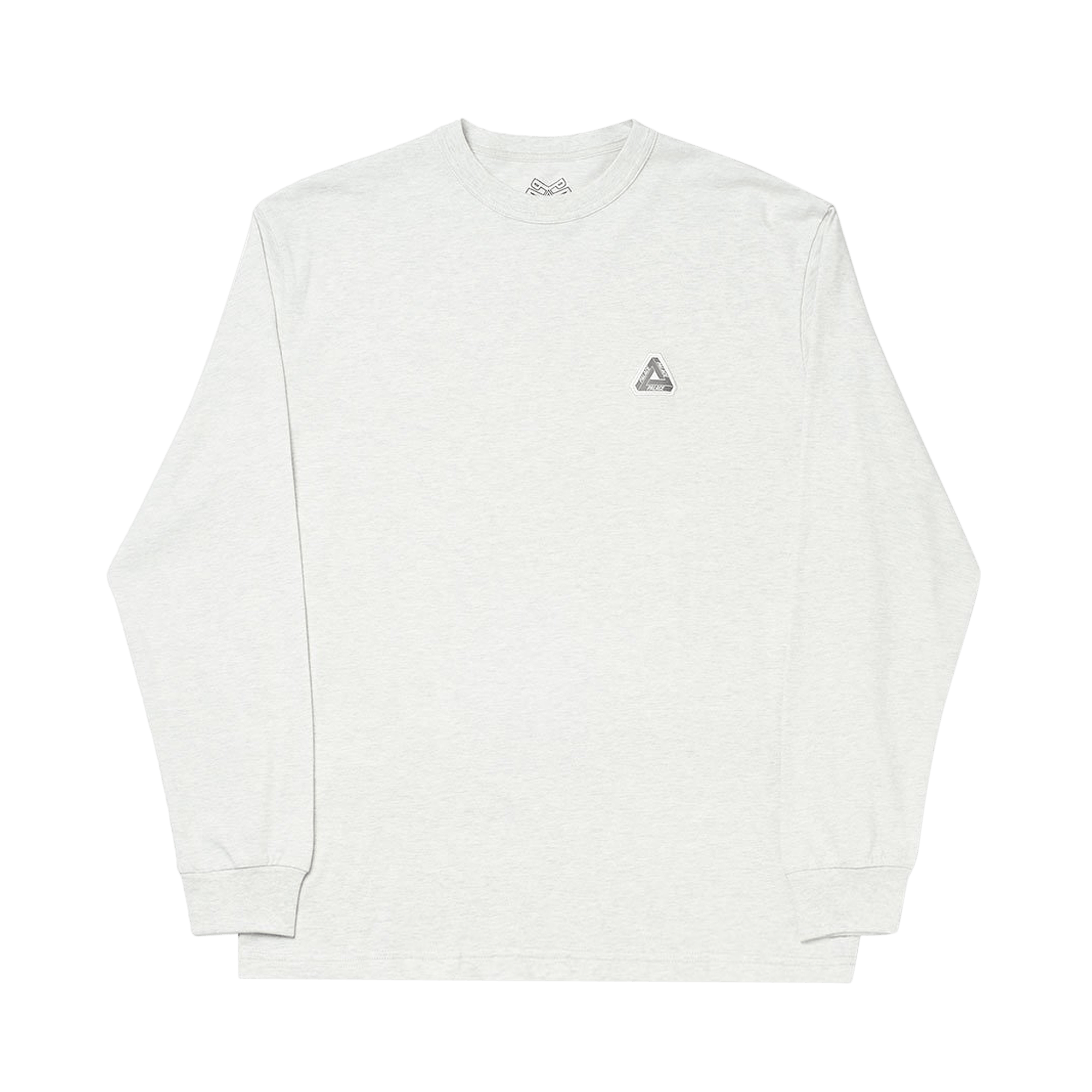 Palace Sofar Longsleeve 'Light Grey Marl'