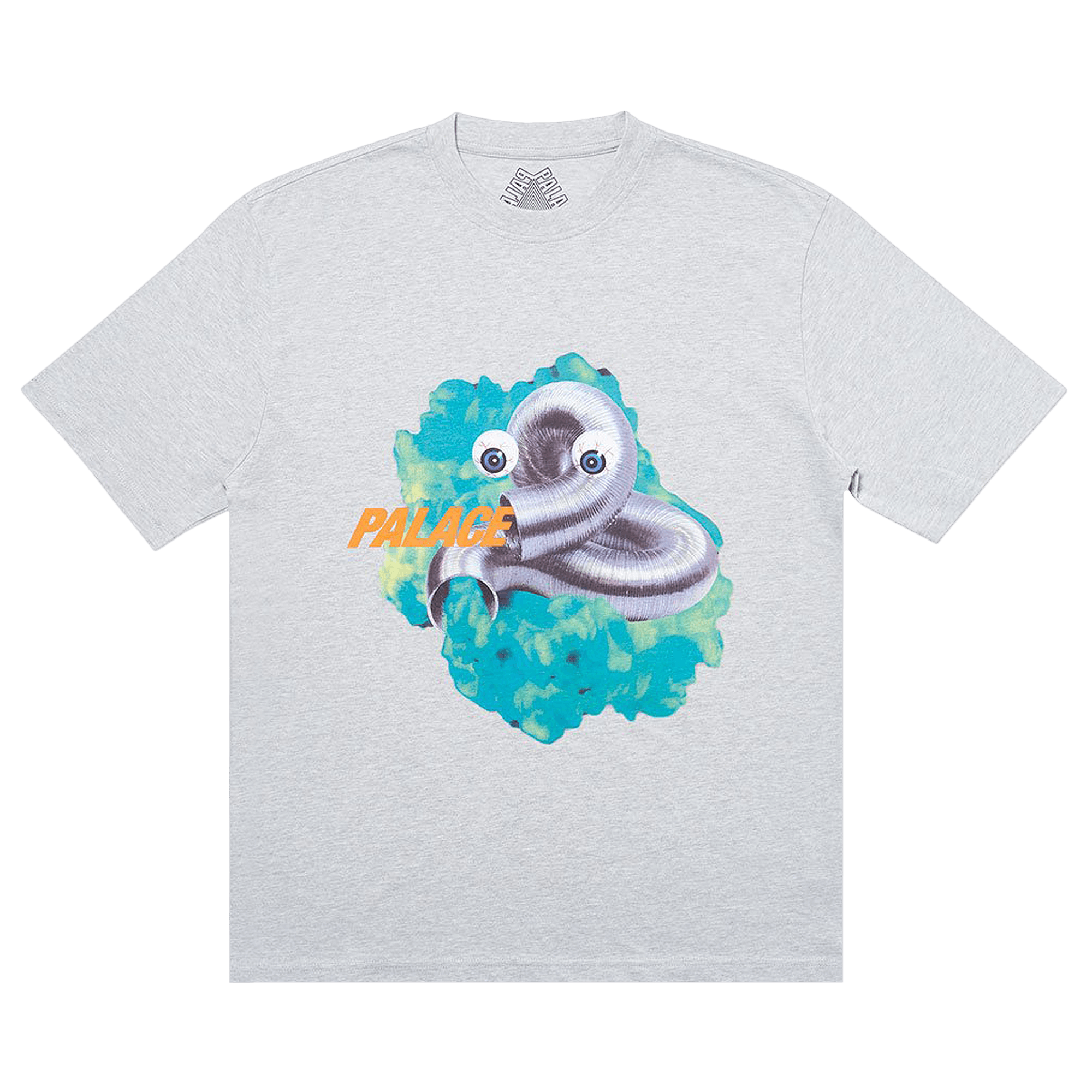 Palace Gassed T-Shirt 'Grey Marl'