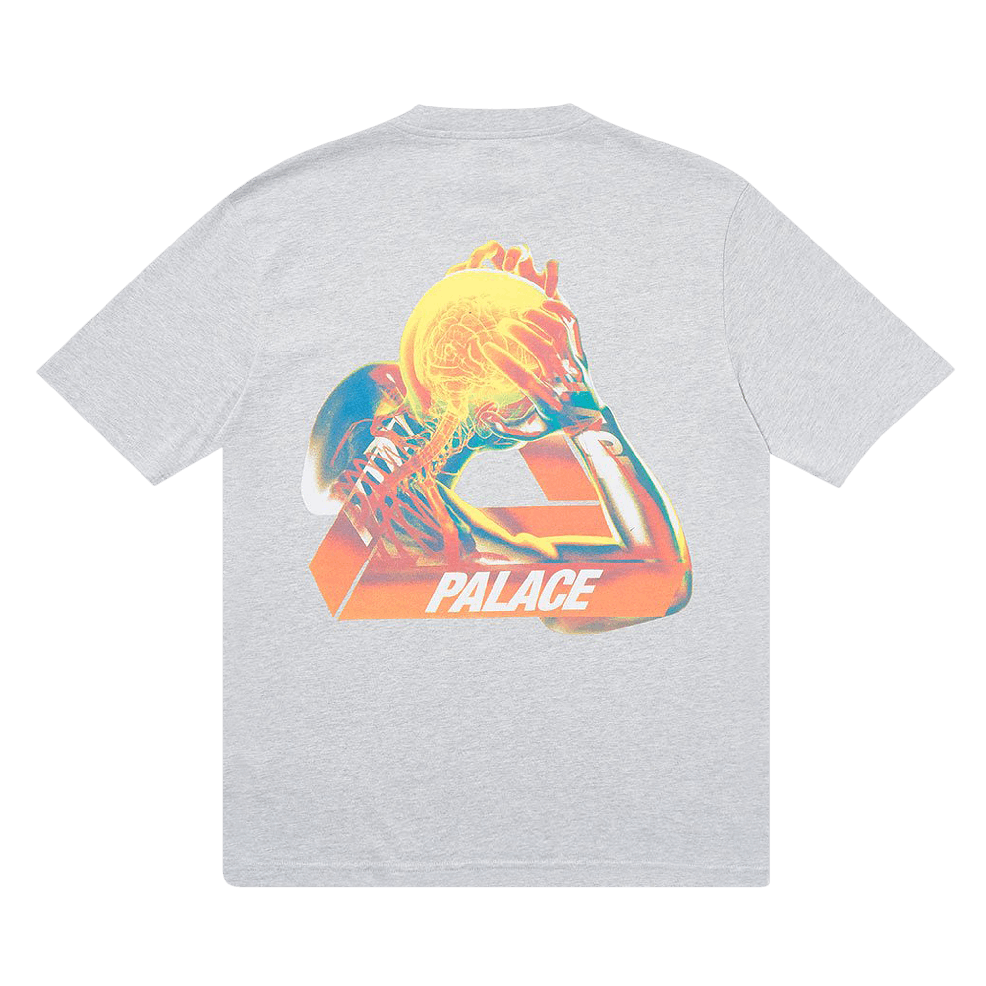 Palace Tri-Gaine T-Shirt 'Grey Marl'