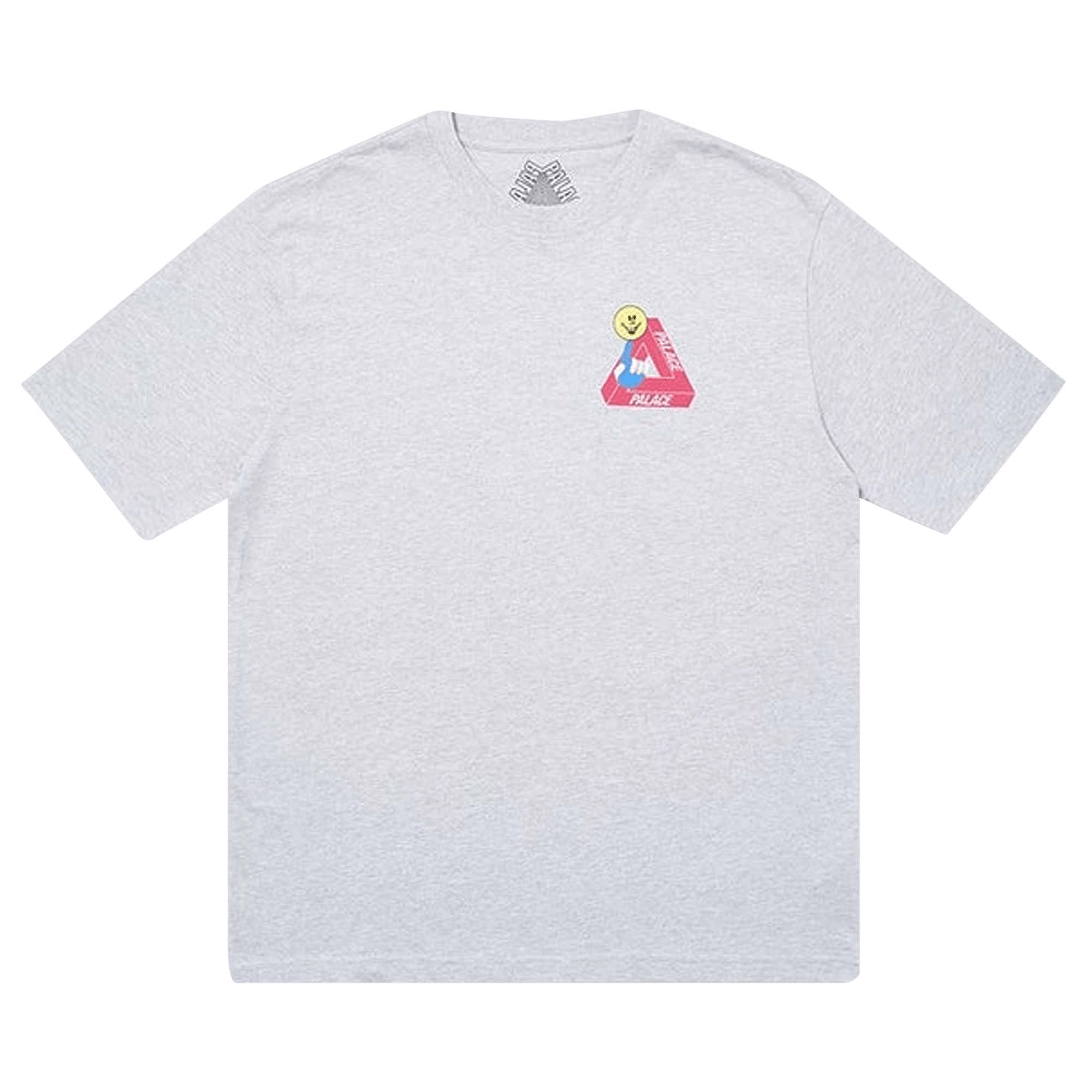 Palace Tri-Smiler T-Shirt 'Grey Marl'