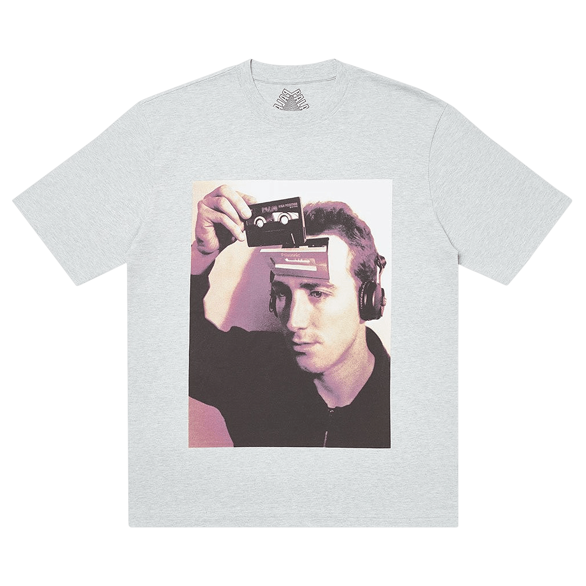 Palace Deckhead T-Shirt 'Grey Marl'